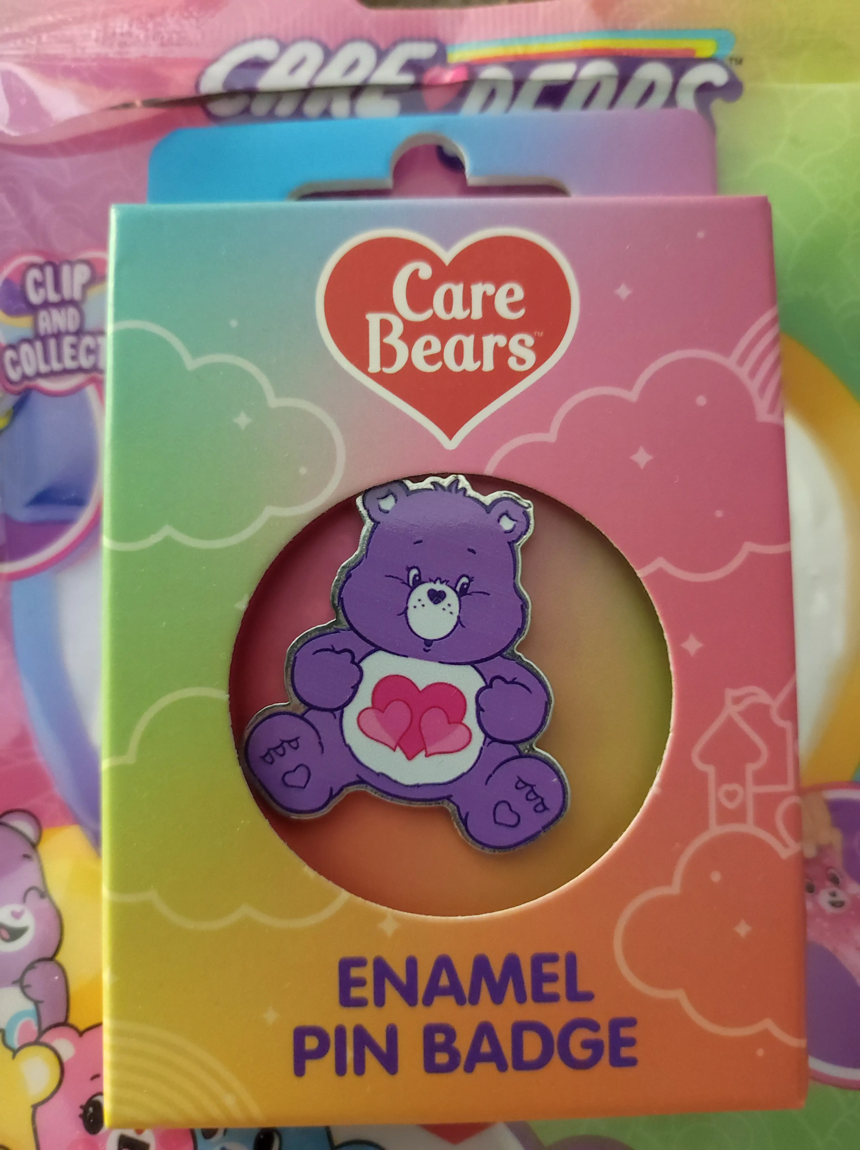 Care Bears Enamel odznáček připínáček Harmony Bear fotografii produktu