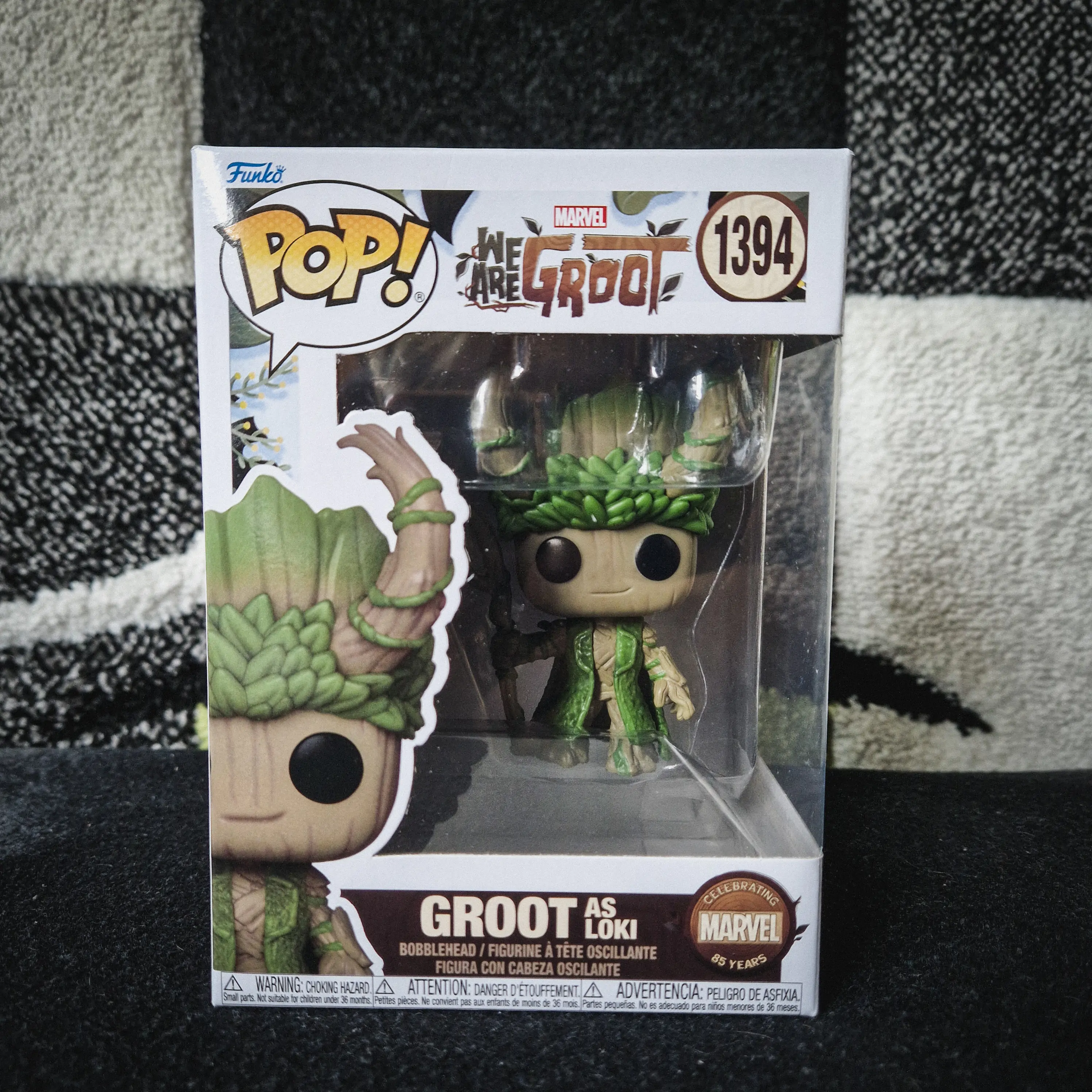 Funko POP figurka Marvel We Are Groot - Groot jako Loki fotografii produktu