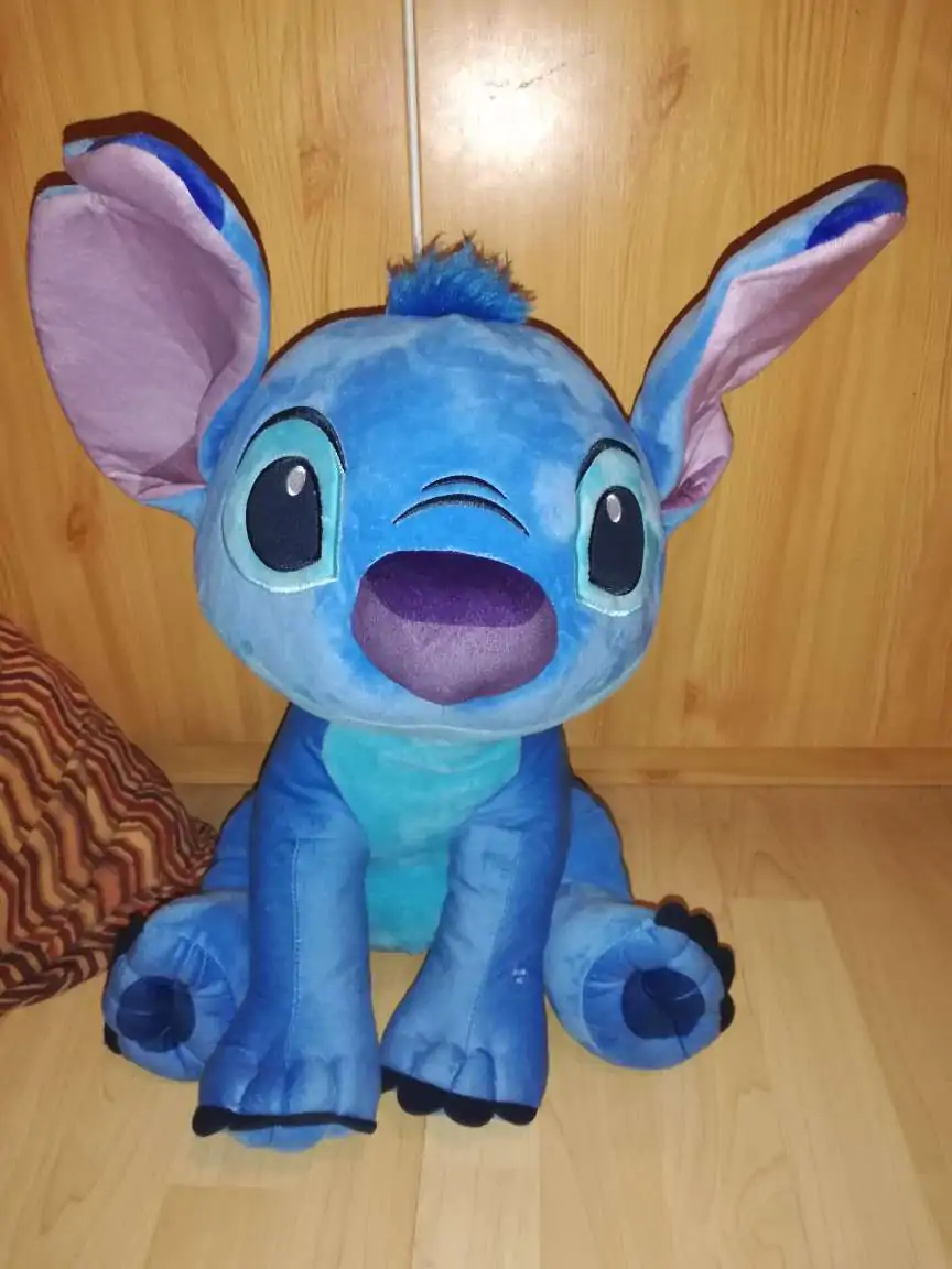 Disney Stitch měkká plyšová hračka se zvukem 40cm fotografii produktu