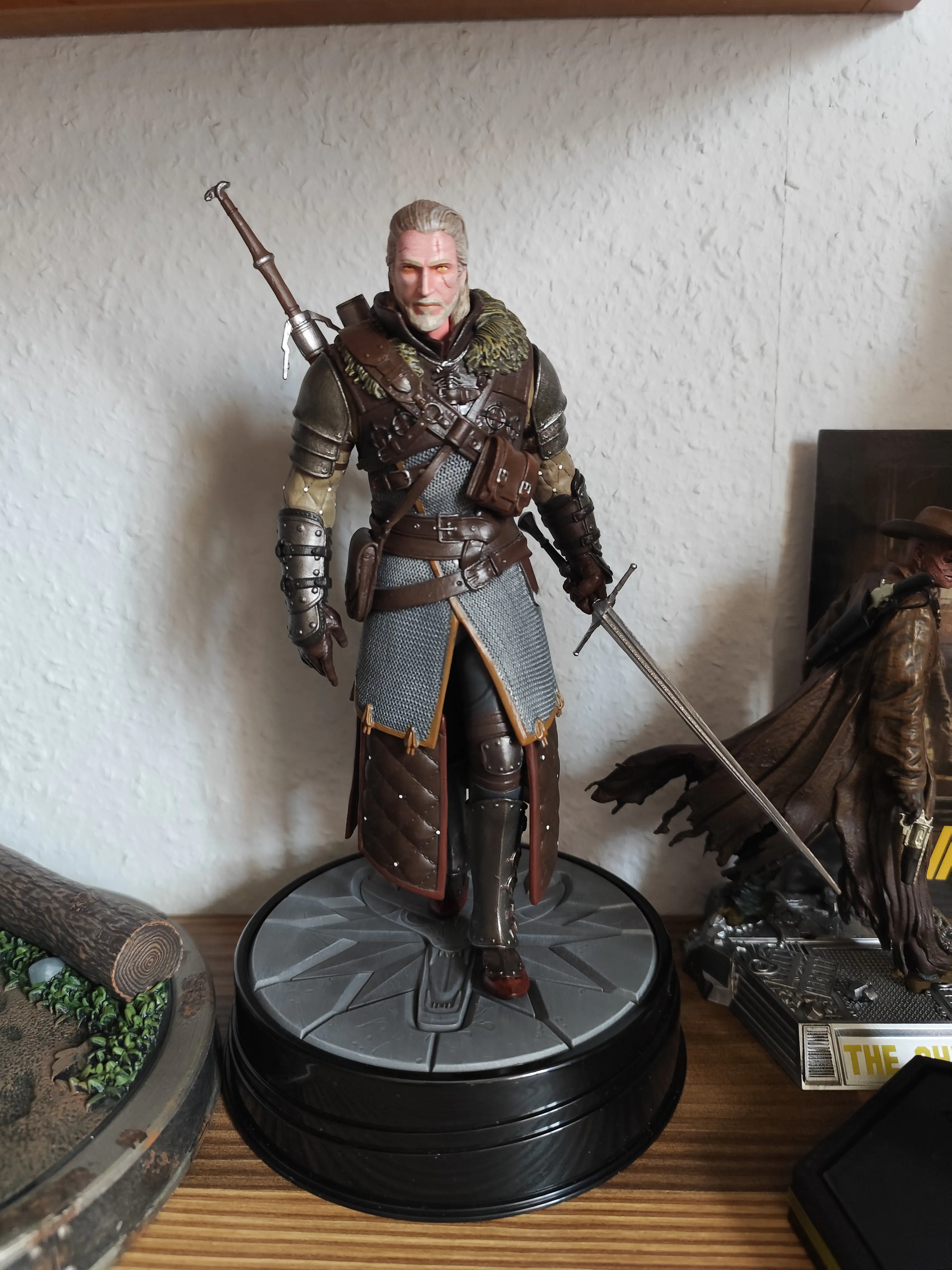 Witcher 3 Wild Hunt PVC Socha Geralt Grandmaster Ursine 24 cm fotografii produktu