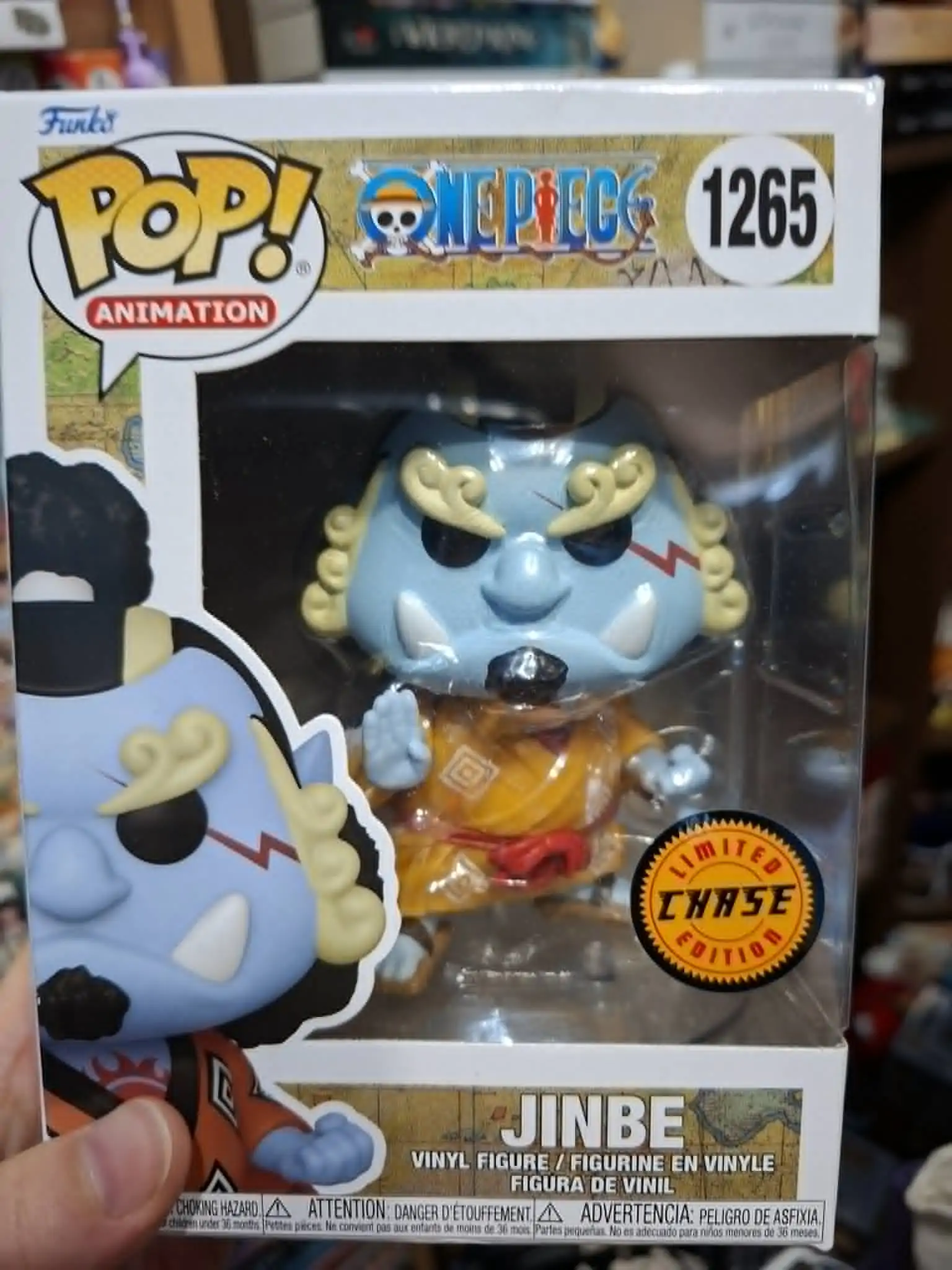 Funko POP figurka One Piece Jinbe Chase fotografii produktu
