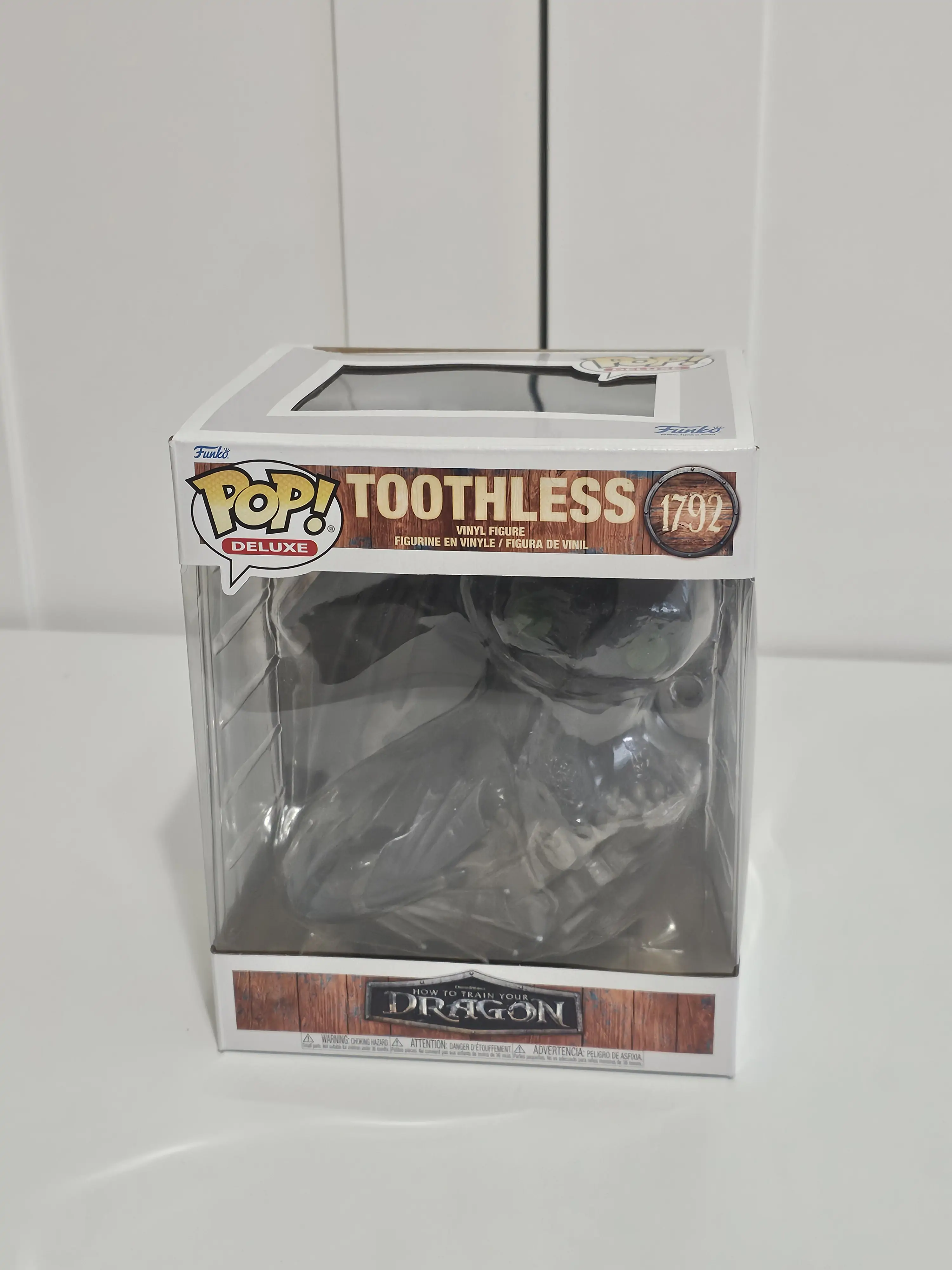 How to Train Your Dragon LAM Funko POP! Deluxe vinylová figurka Toothless 16 cm fotografii produktu