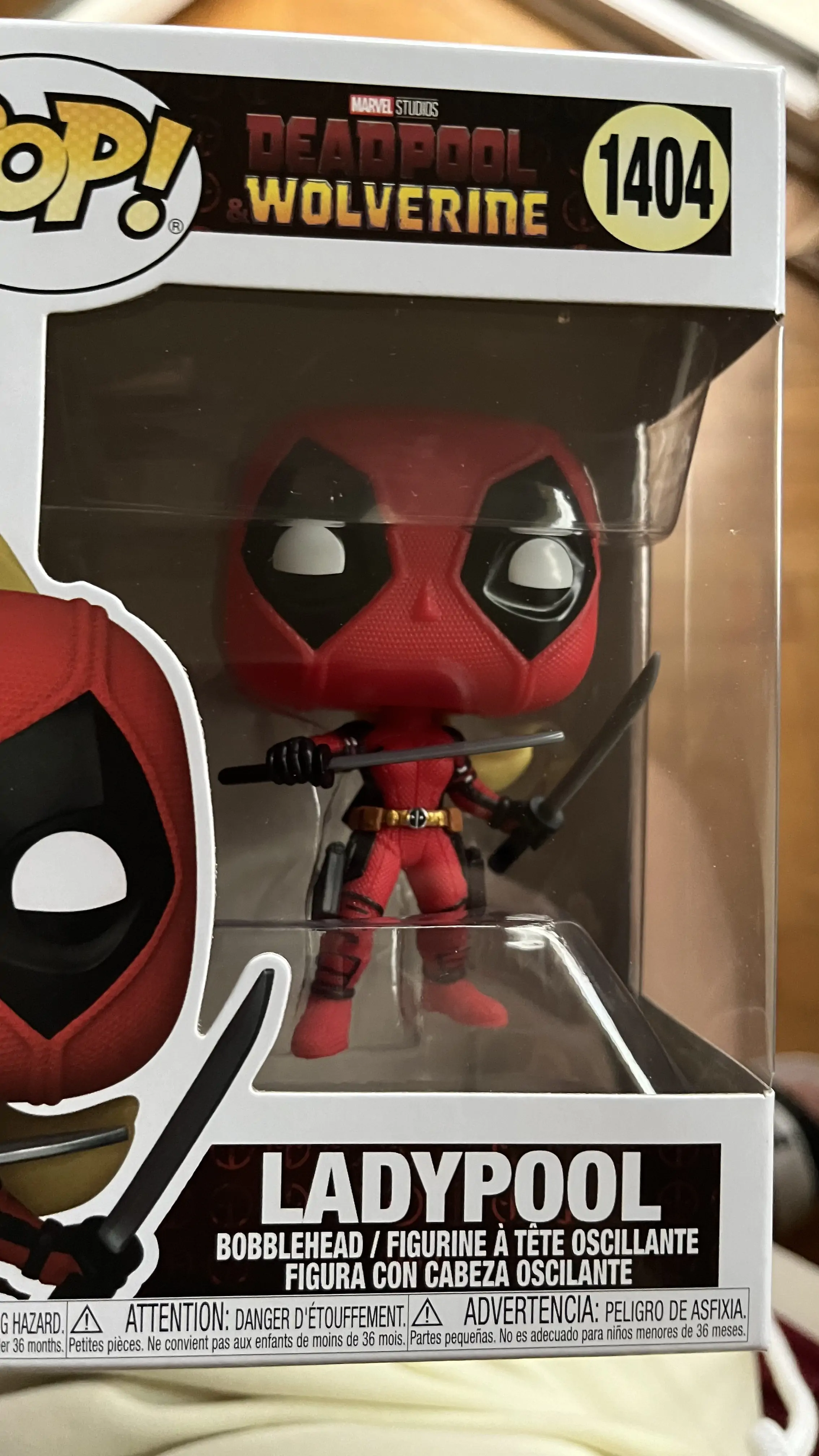 Deadpool 3 Funko POP! Marvel Vinyl Figurka Ladypool 9 cm fotografii produktu