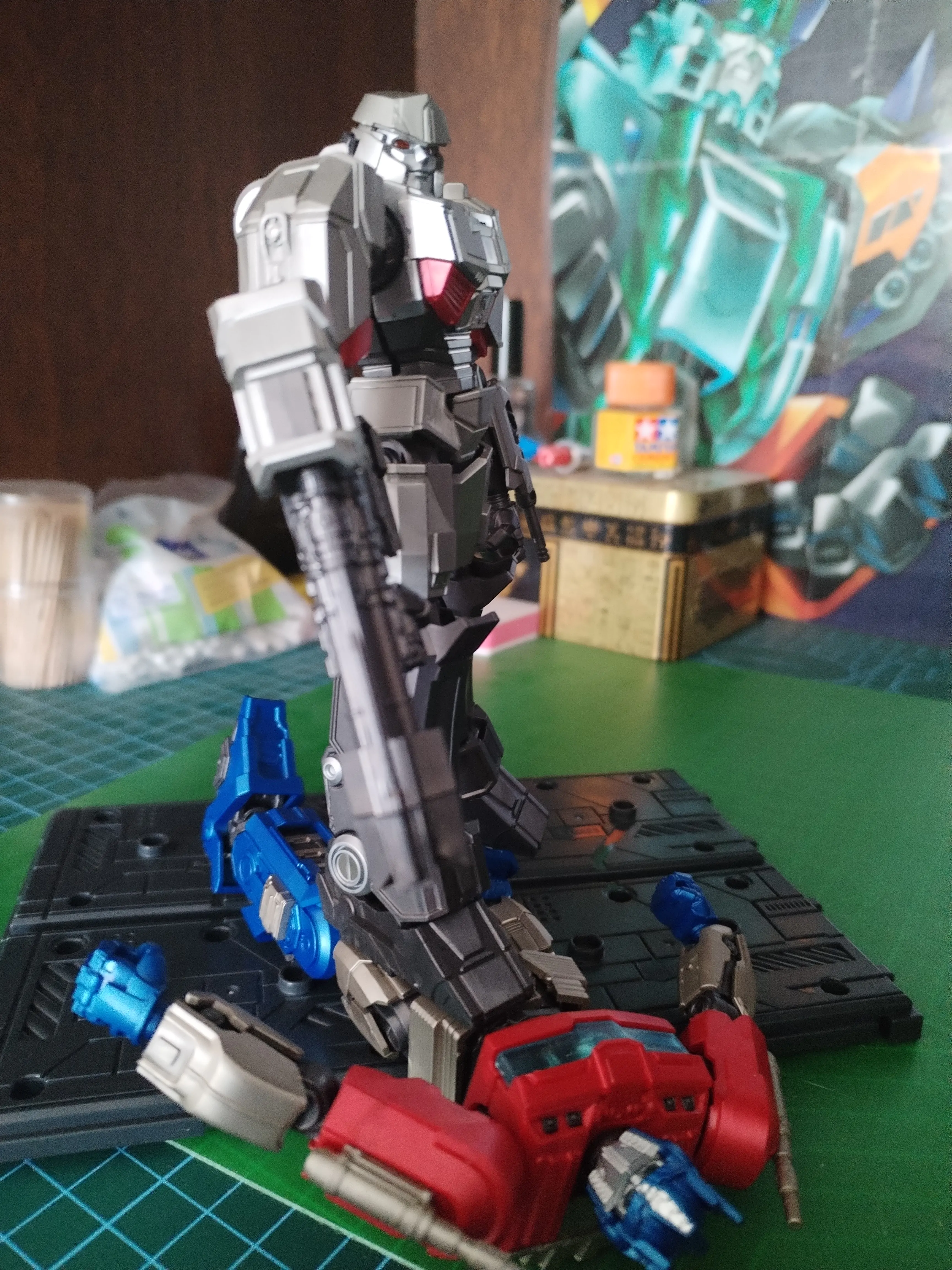 Transformers Blokees Plastiková stavebnice Classic Class 12 Megatron fotografii produktu