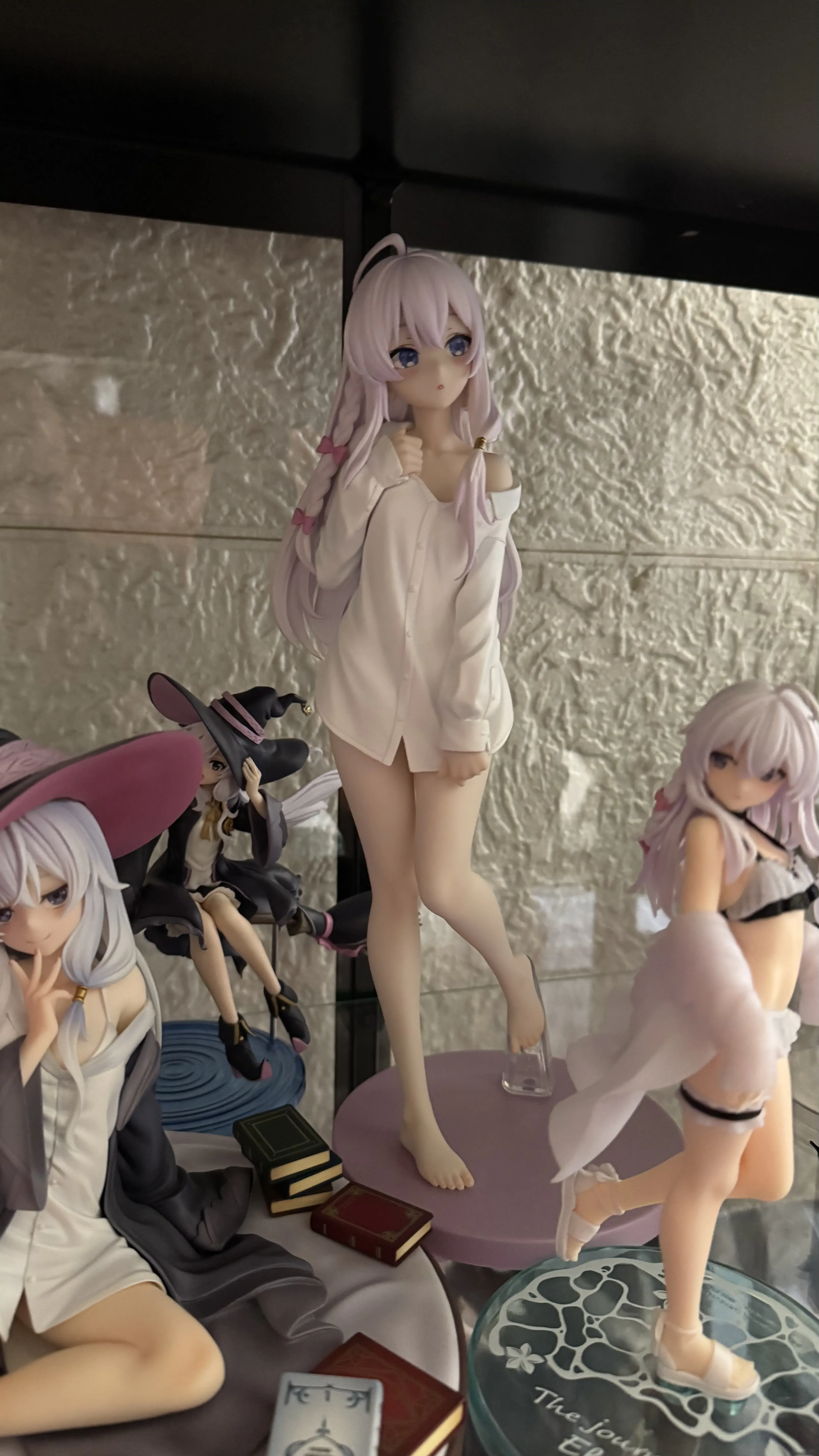 Wandering Witch: The Journey of Elaina Tenitol Tall PVC Socha Elainy Shirt Ver. 30 cm fotografii produktu