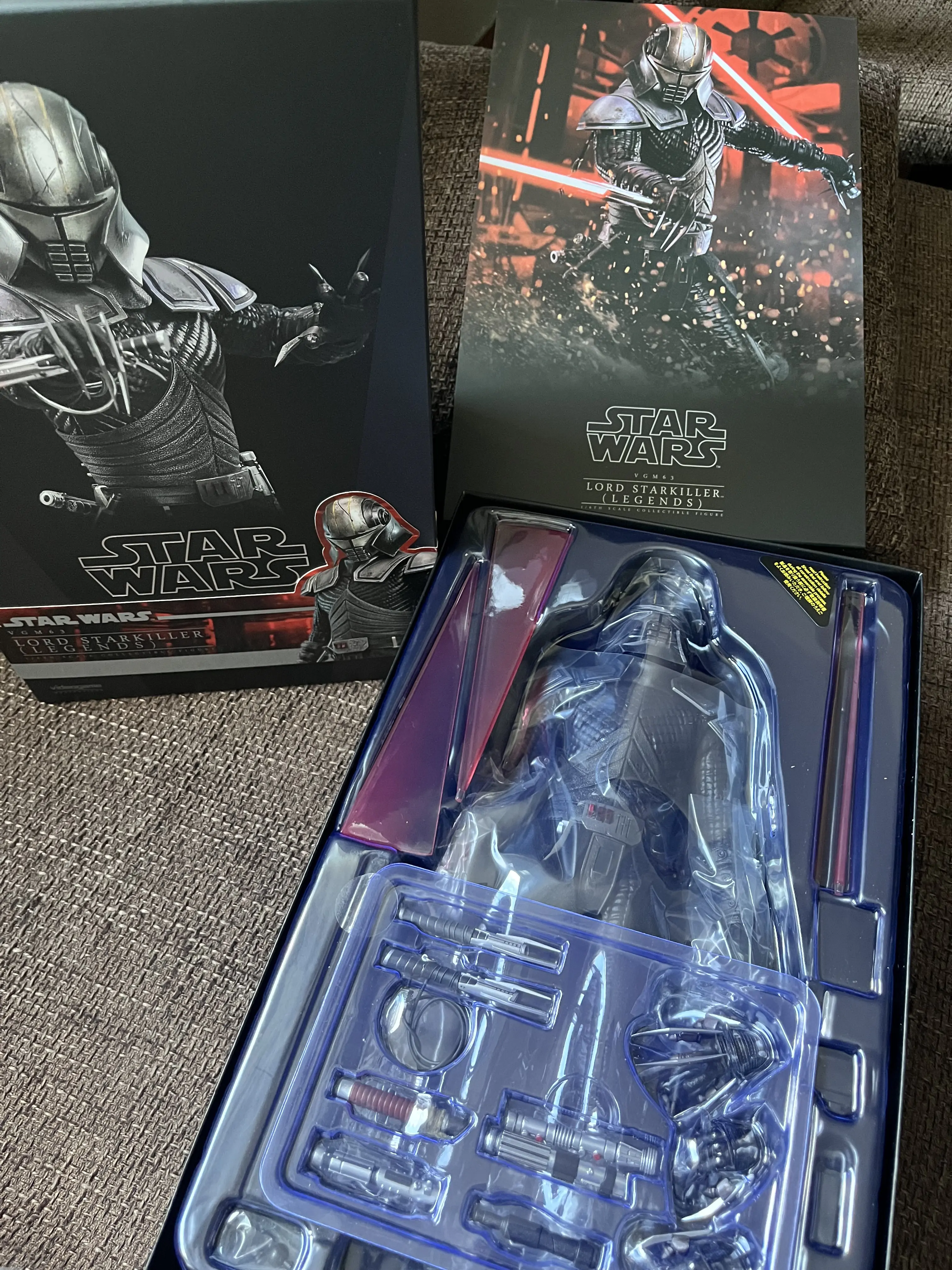 Star Wars Legends Videogame Masterpiece Akční figurka 1/6 Lord Starkiller 31 cm fotografii produktu