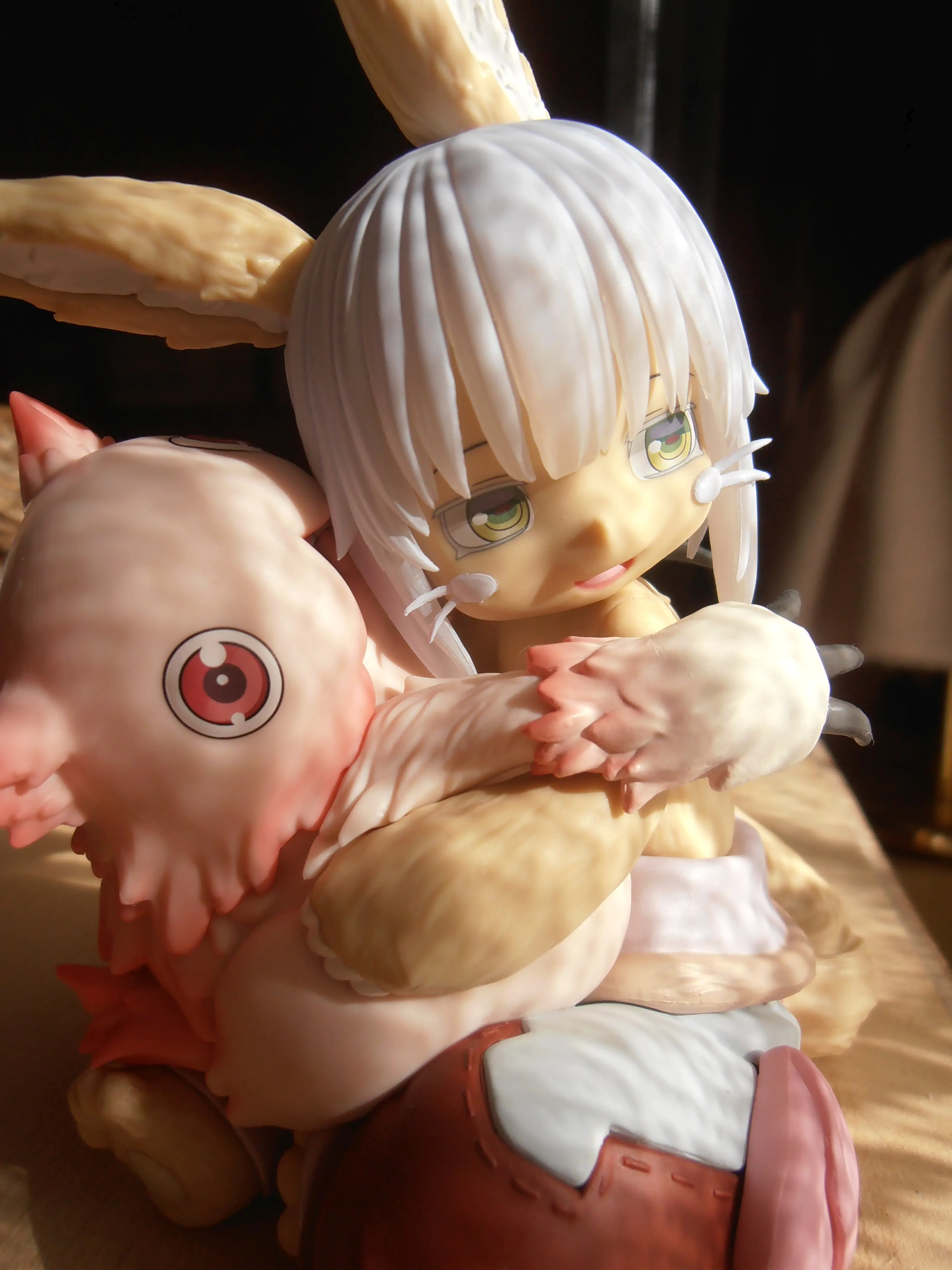 Made in Abyss: The Golden City of the Scorching Sun PVC Soška Desktop Cute Figure Nanachi & Mitty Reissue 13 cm fotografii produktu