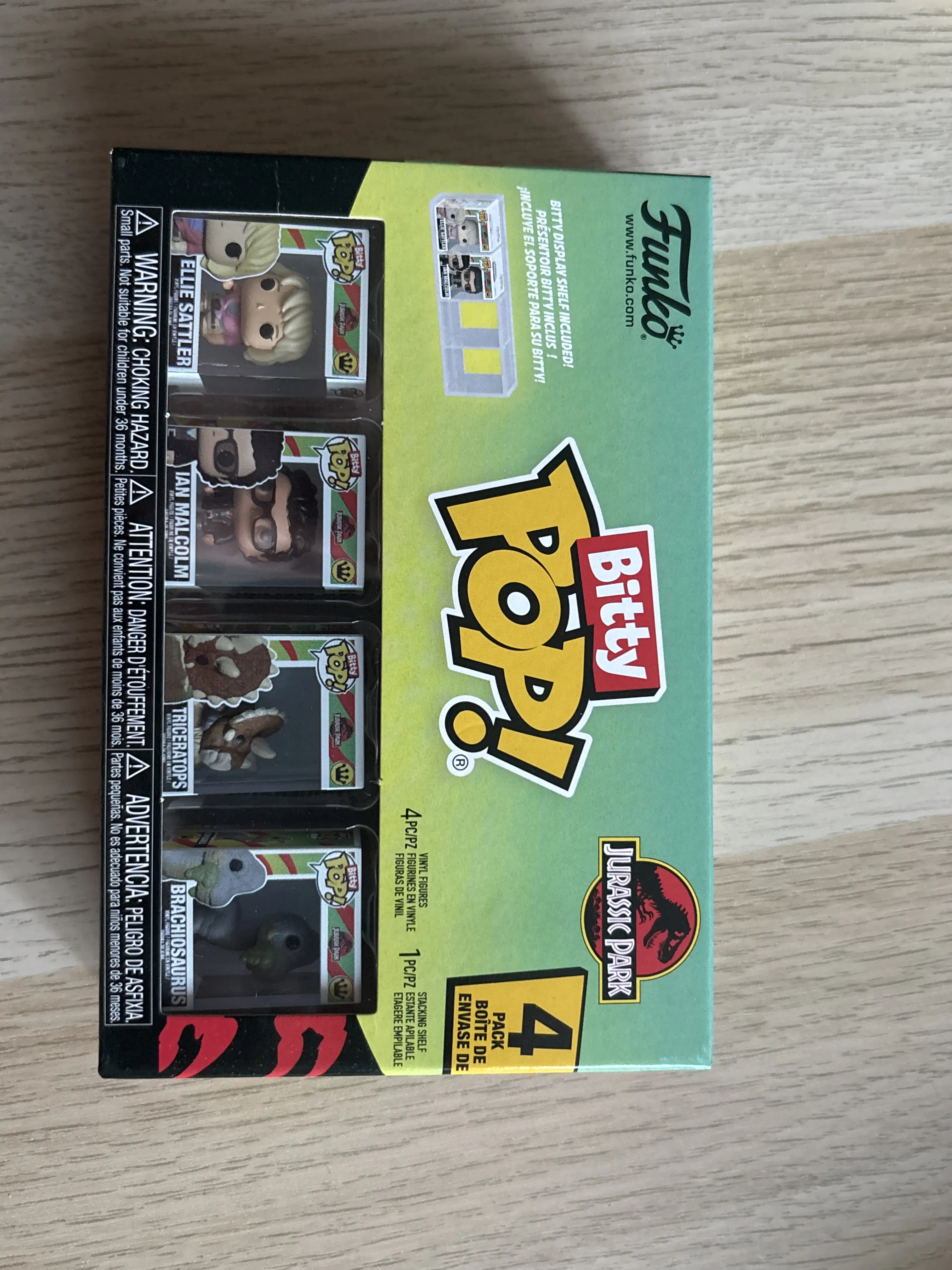 Funko Bitty POP! figurka Jurassic Park Triceratops fotografii produktu