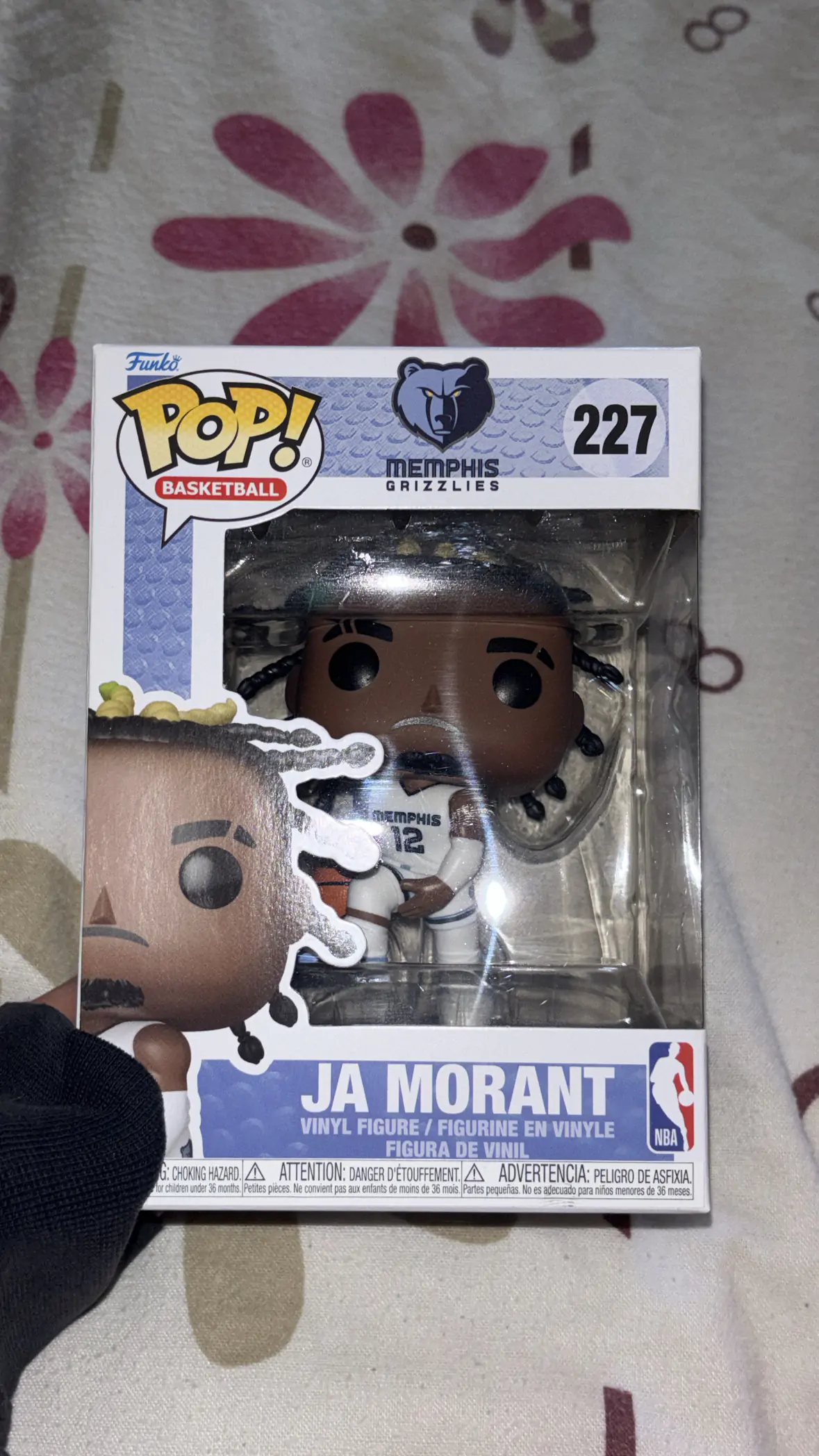 NBA Legends Funko POP! Sports Vinylová figurka Grizzlies- Ja Morant (Domácí) 9 cm fotografii produktu