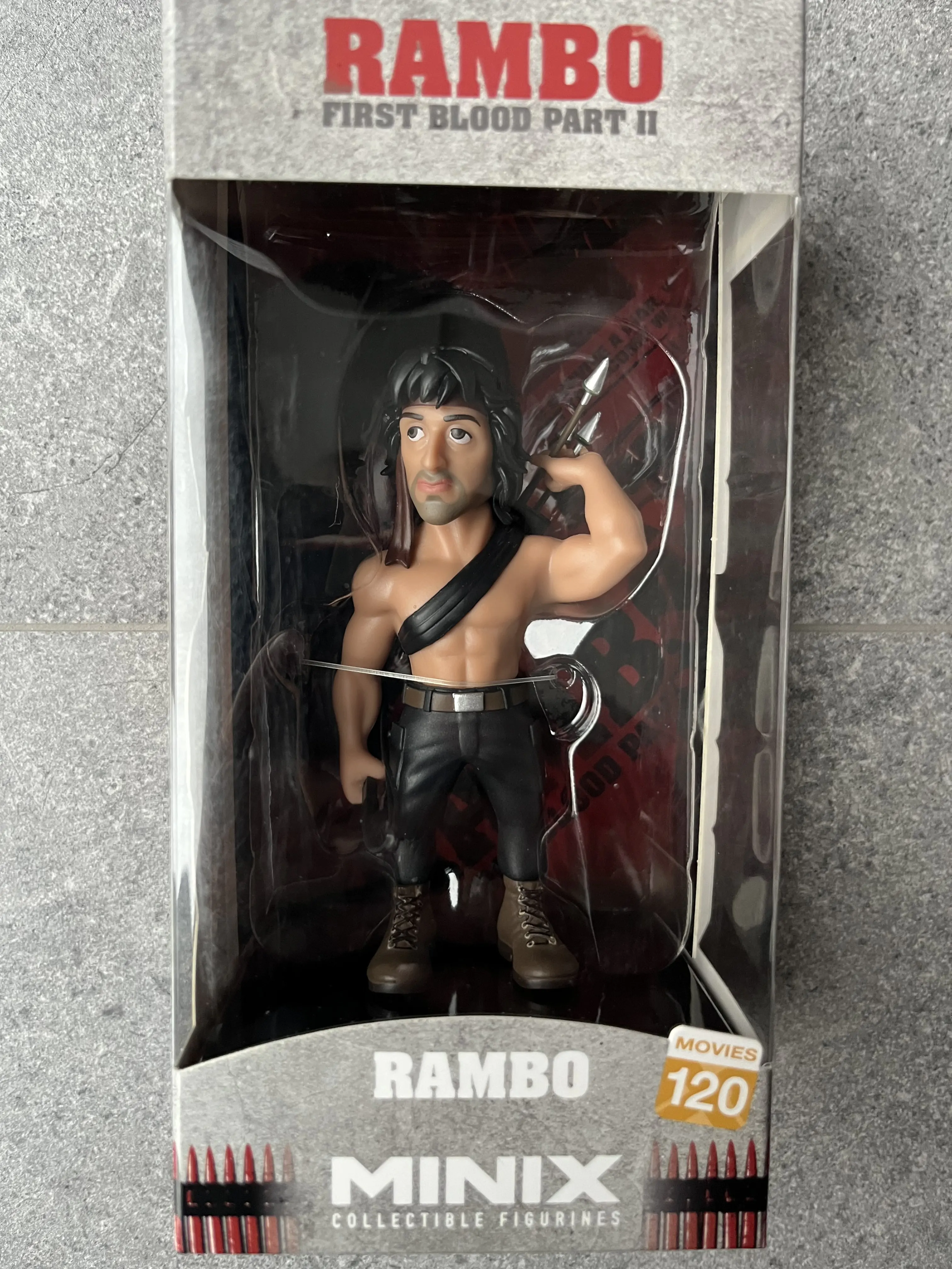 Rambo Minix Figure Rambo s lukem 12 cm fotografii produktu