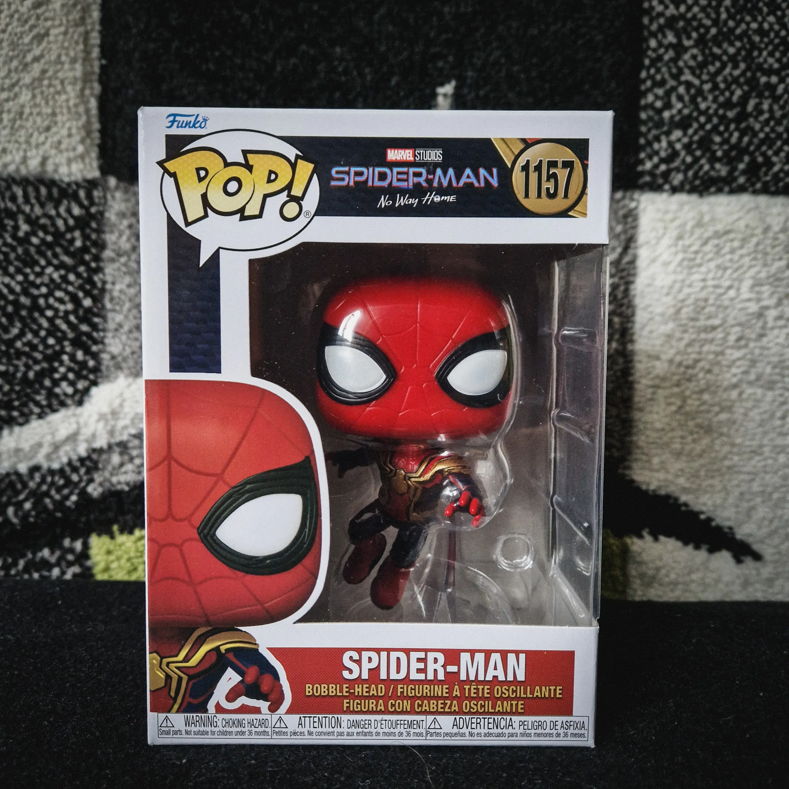 Spider-Man: No Way Home POP! Marvel Vinyl Figure Spider-Man Swing 9 cm figurka fotografii produktu