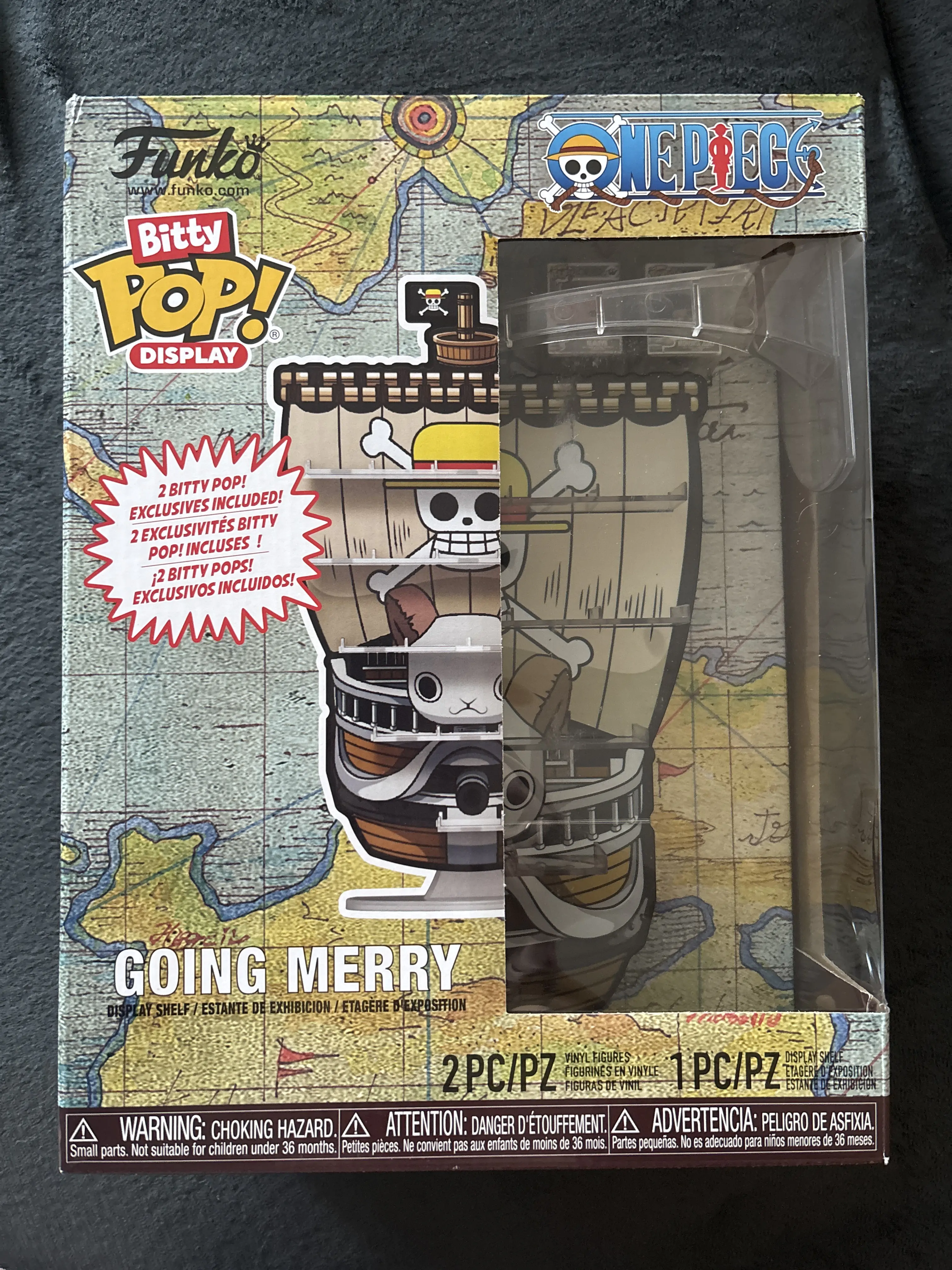 Display Bitty Funko POP Display One Piece Going Merry fotografii produktu