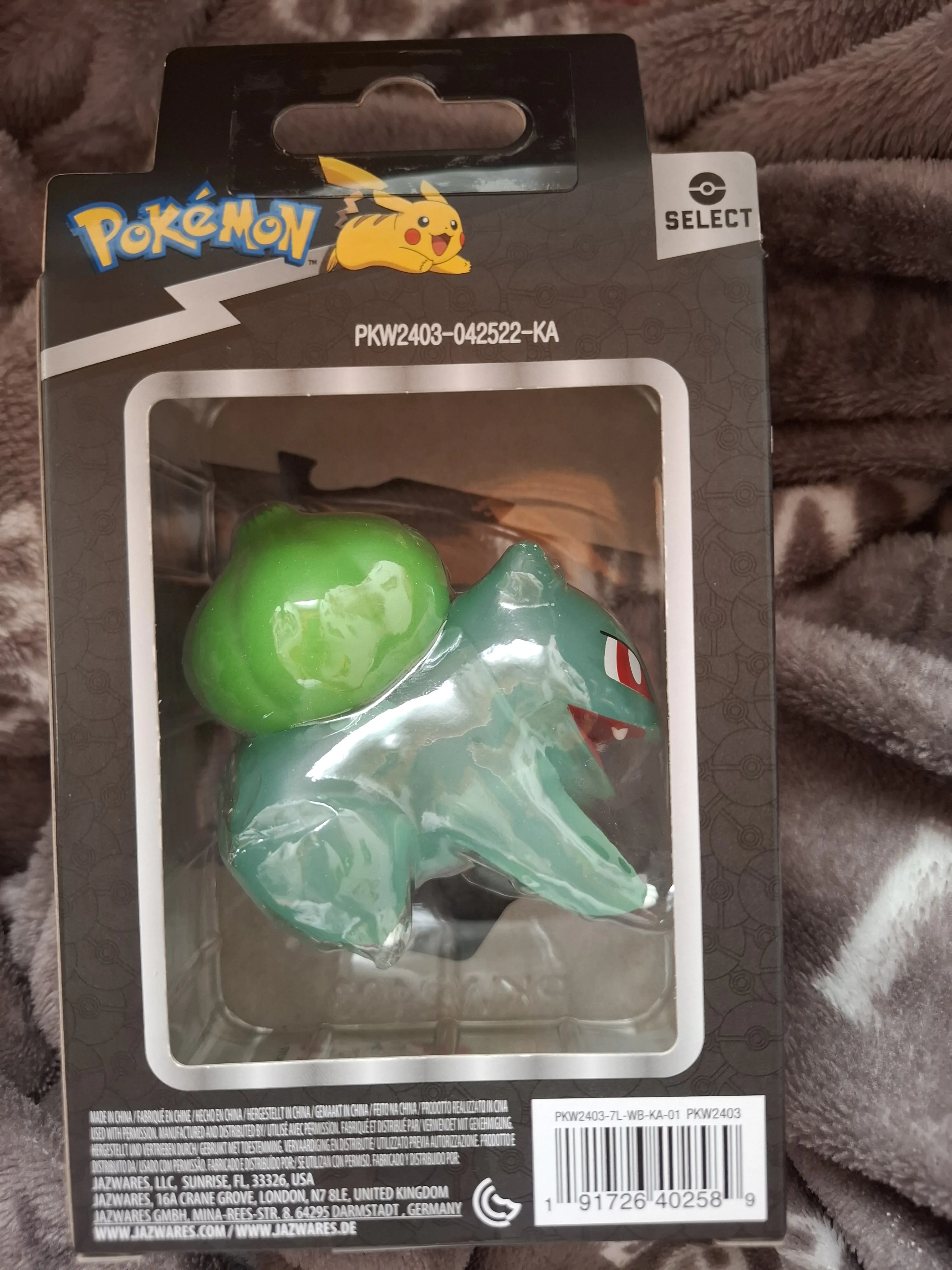Pokémon Select Battle Figure Bulbasaur (Průsvitný) 7,5 cm fotografii produktu