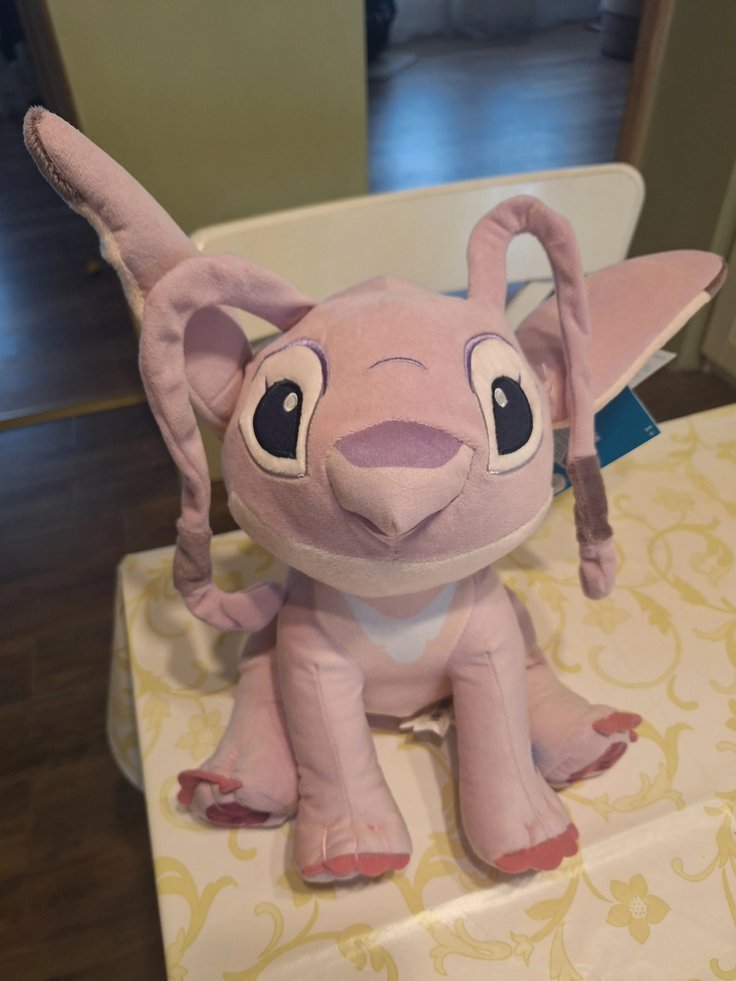 Disney Stitch Angel měkká plyšová hračka se zvukem 30 cm fotografii produktu