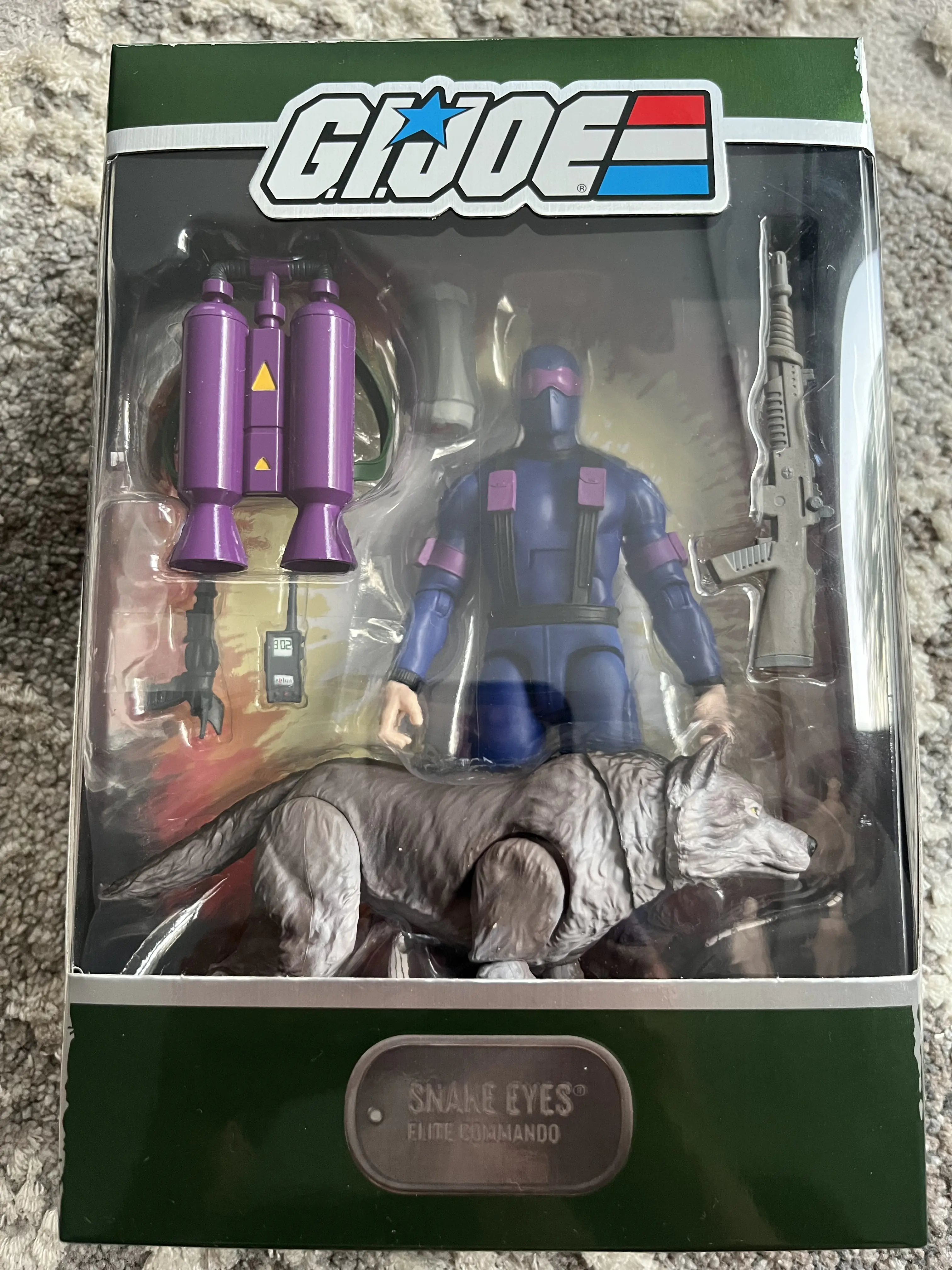 Akční figurka G.I. Joe Ultimates Snake Eyes [Real American Hero] 18 cm fotografii produktu