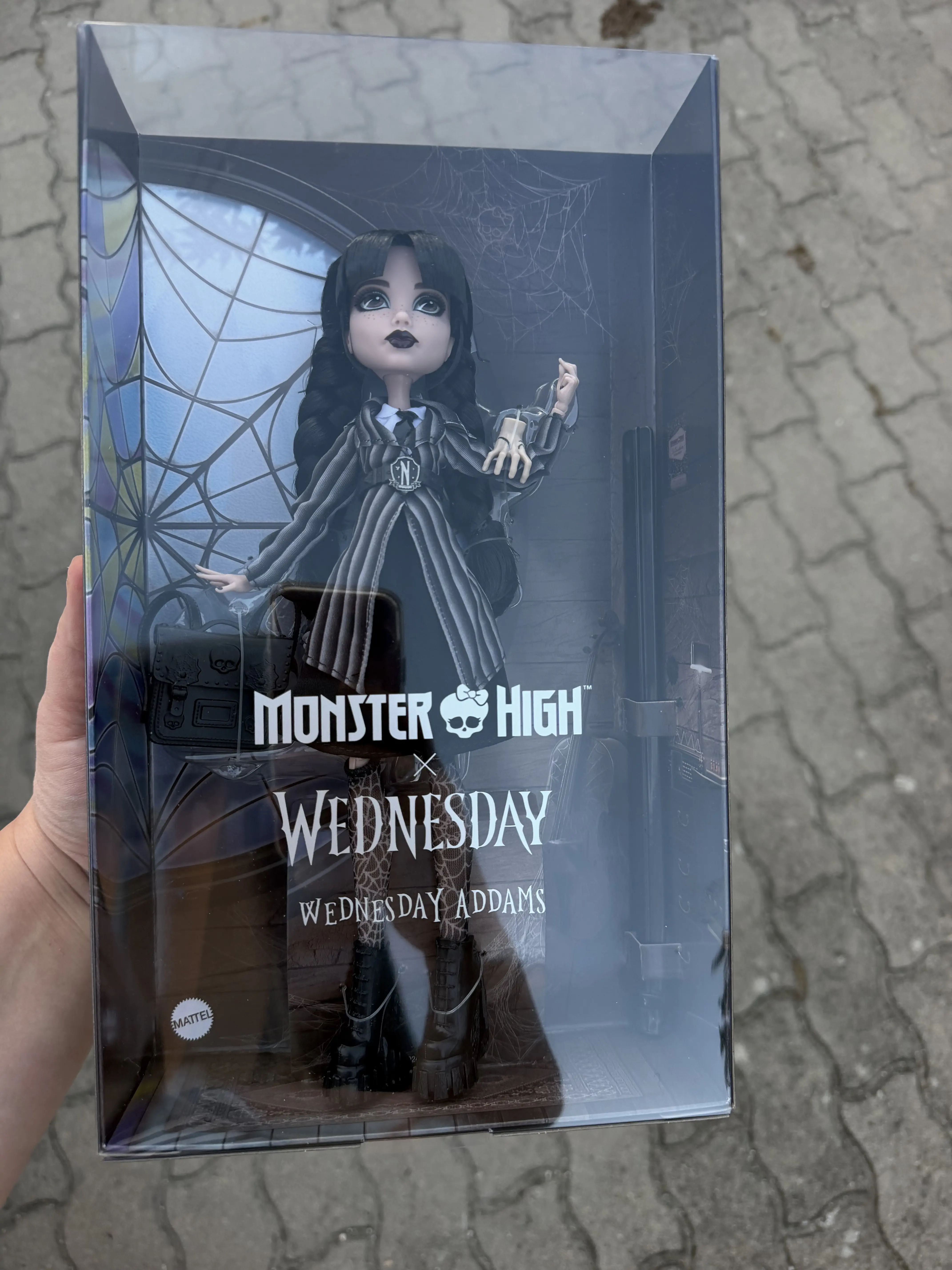 Monster High x Wednesday Doll Wednesday Addams Panenka fotografii produktu