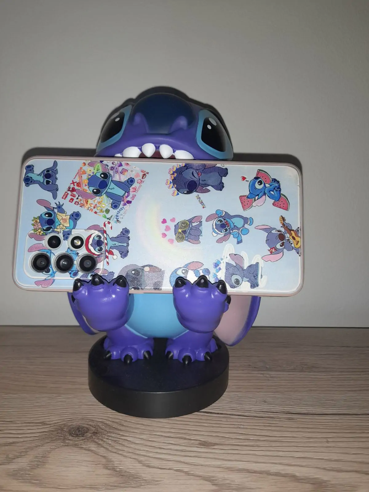Lilo & Stitch Cable Guys Nabíjecí Stojan Smiley Stitch 21 cm fotografii produktu