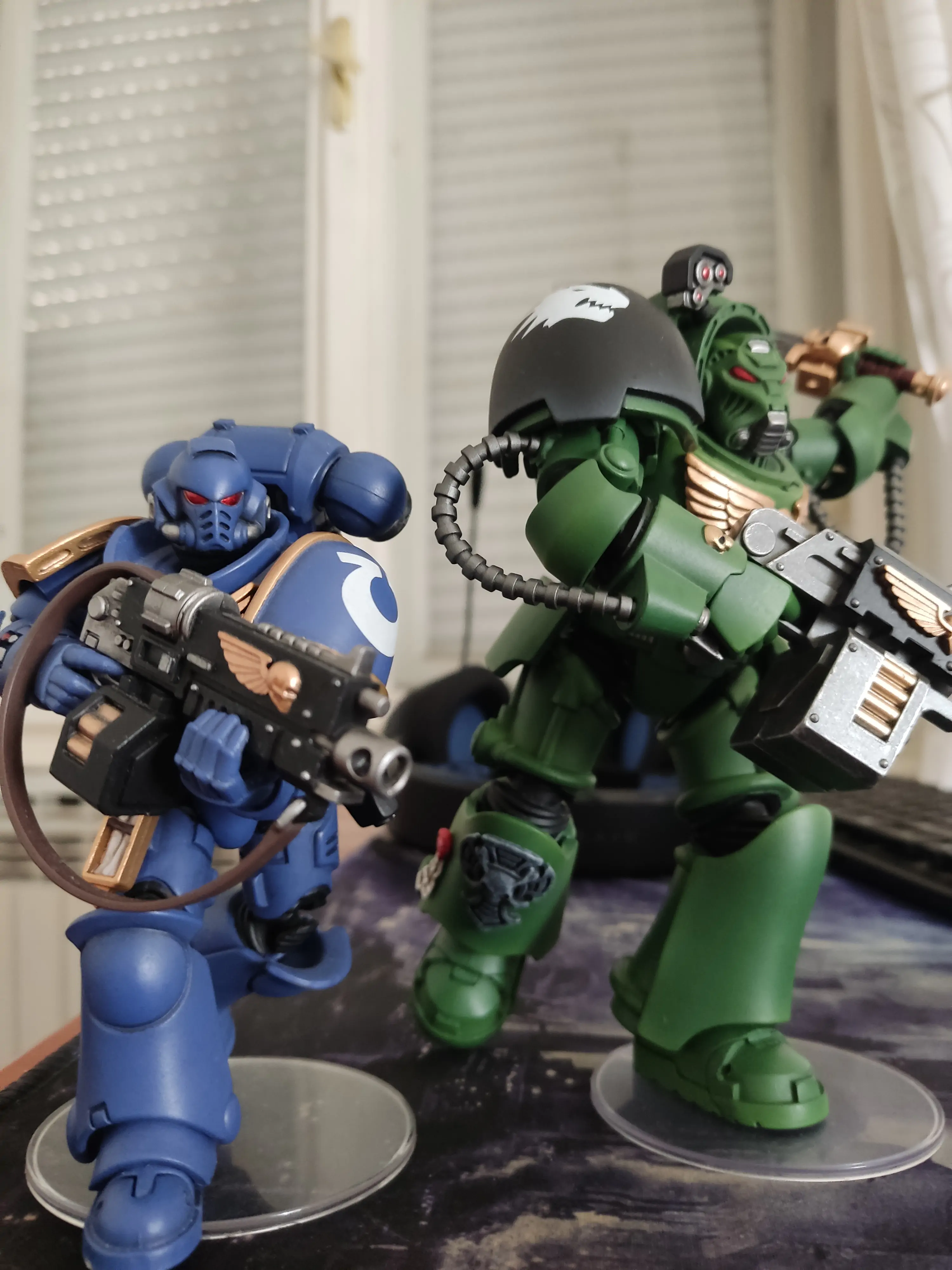 Warhammer 40,000 Akční figurka Salamanders Terminator 1 s Power Sword a Storm Bolter 14 cm fotografii produktu