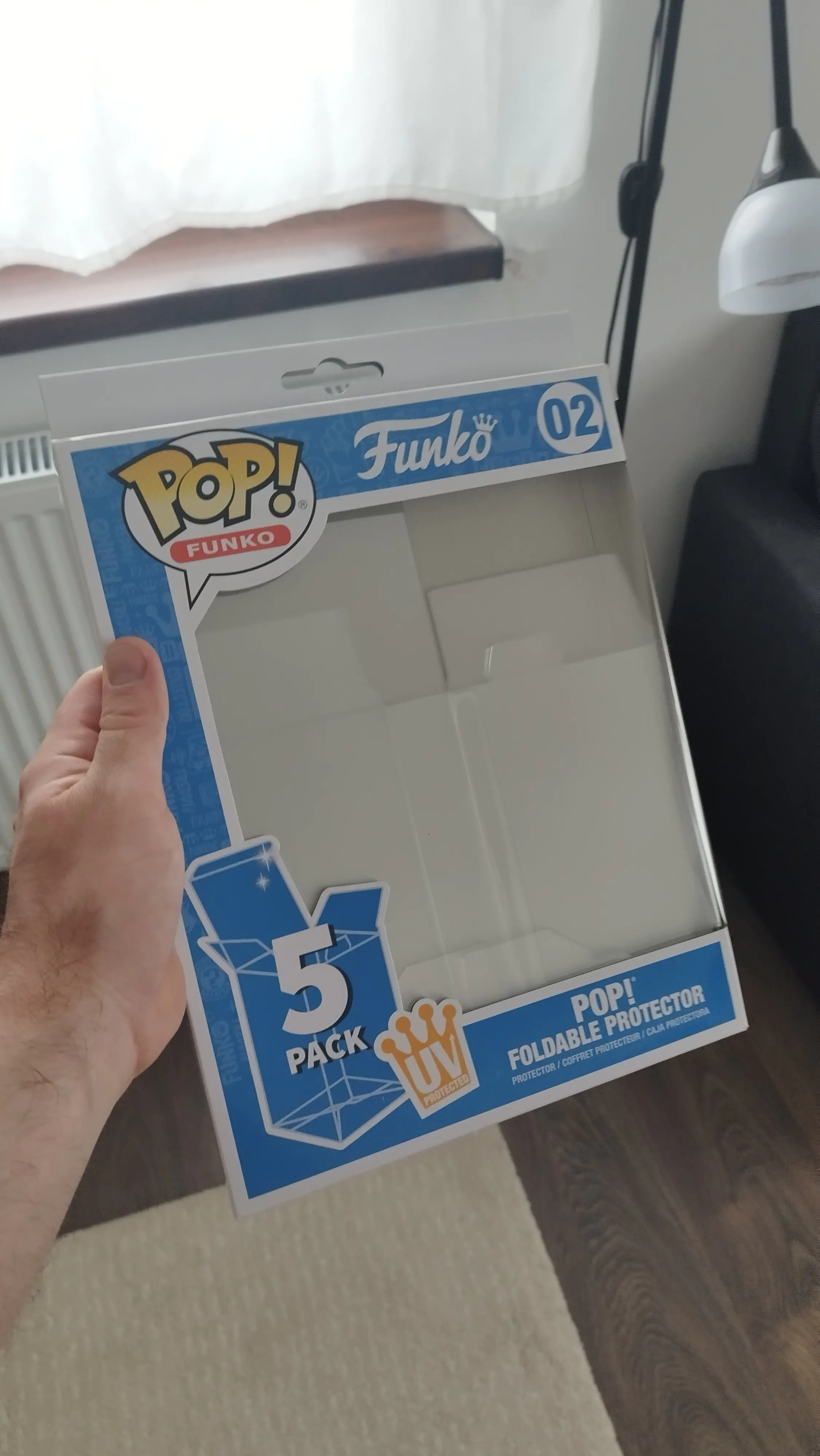 Funko 5-balení ochranného pouzdra pro normálně velké Pop figurky fotografii produktu