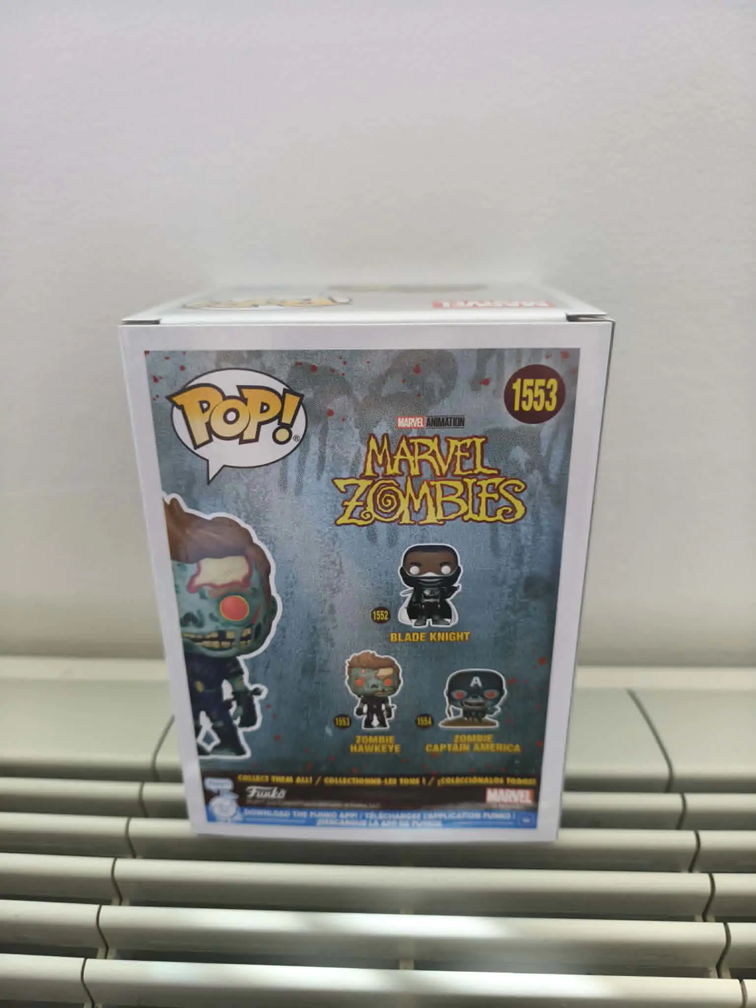 Marvel Zombies Funko POP! Marvel Vinyl Figurka Zombie Hawkeye 9 cm fotografii produktu
