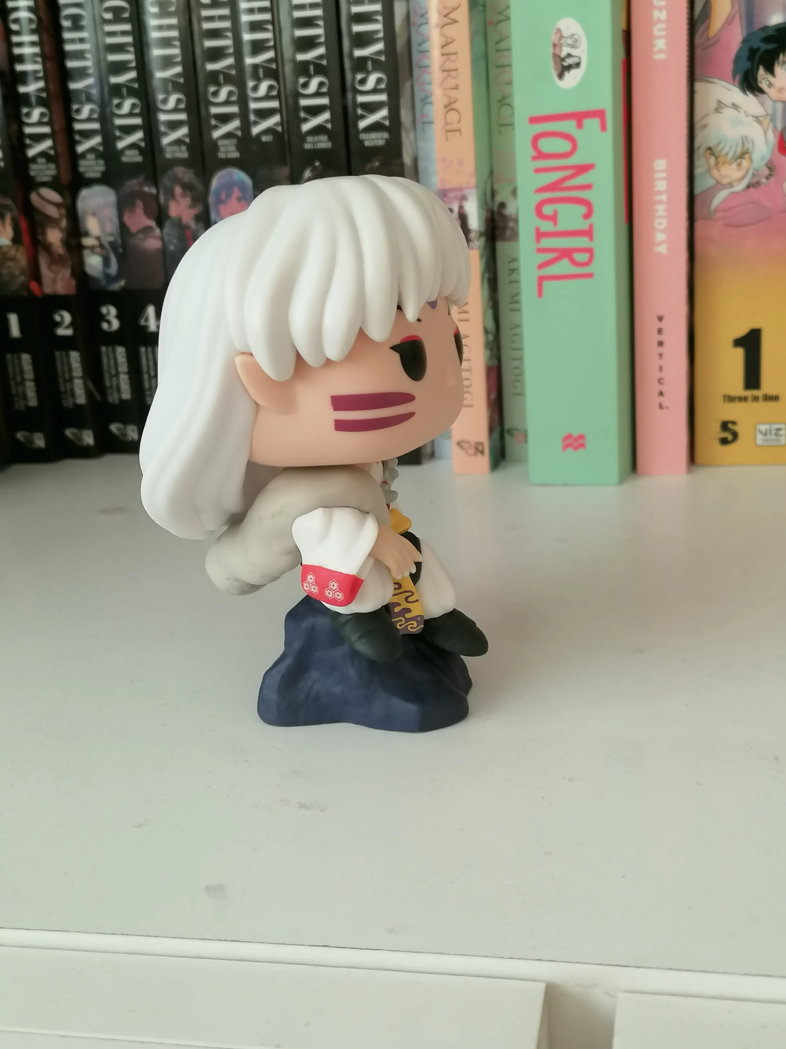 Inuyasha Funko POP! Plus Animation Vinylová figurka Sesshomaru (Sedící) 9 cm fotografii produktu