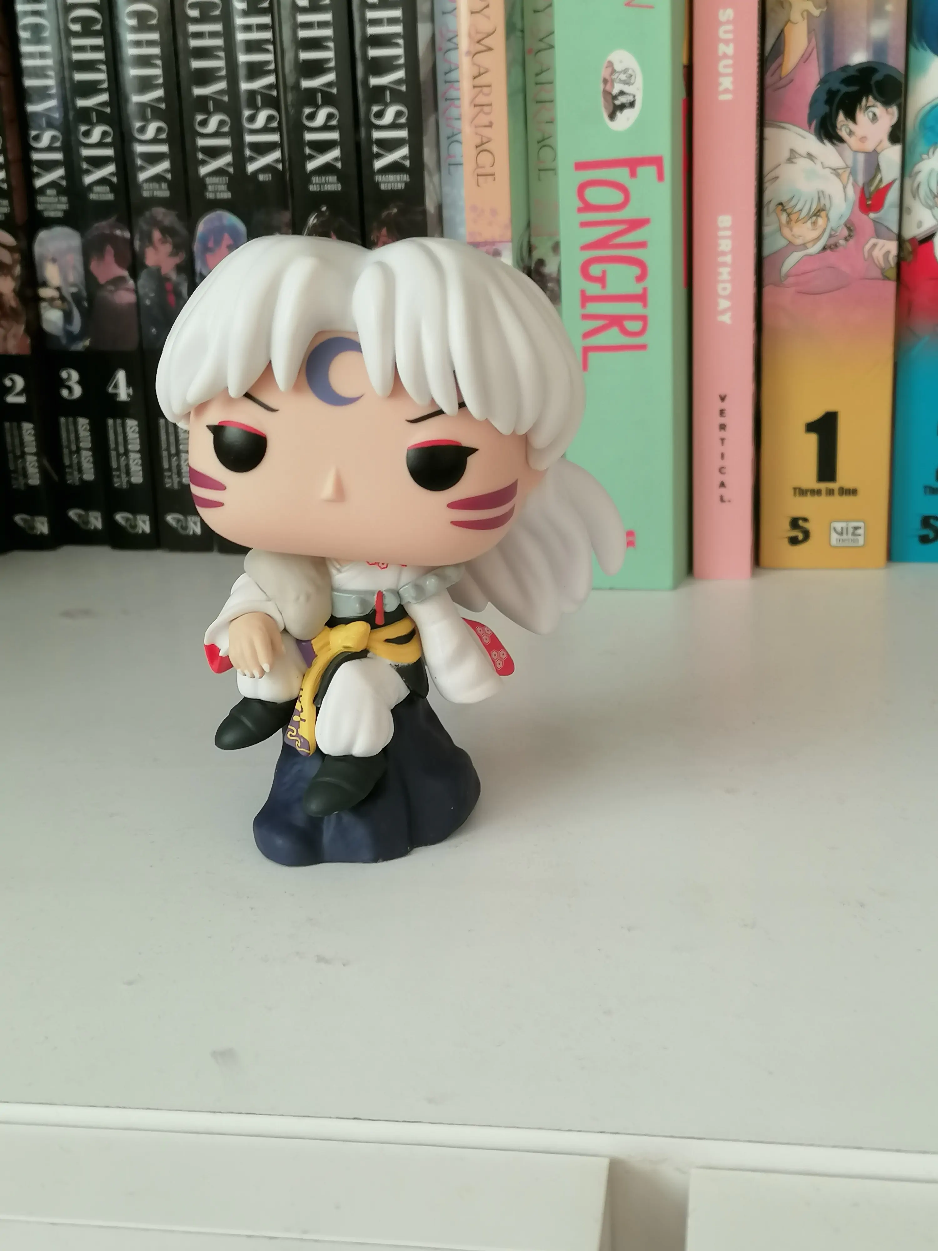 Inuyasha Funko POP! Plus Animation Vinylová figurka Sesshomaru (Sedící) 9 cm fotografii produktu