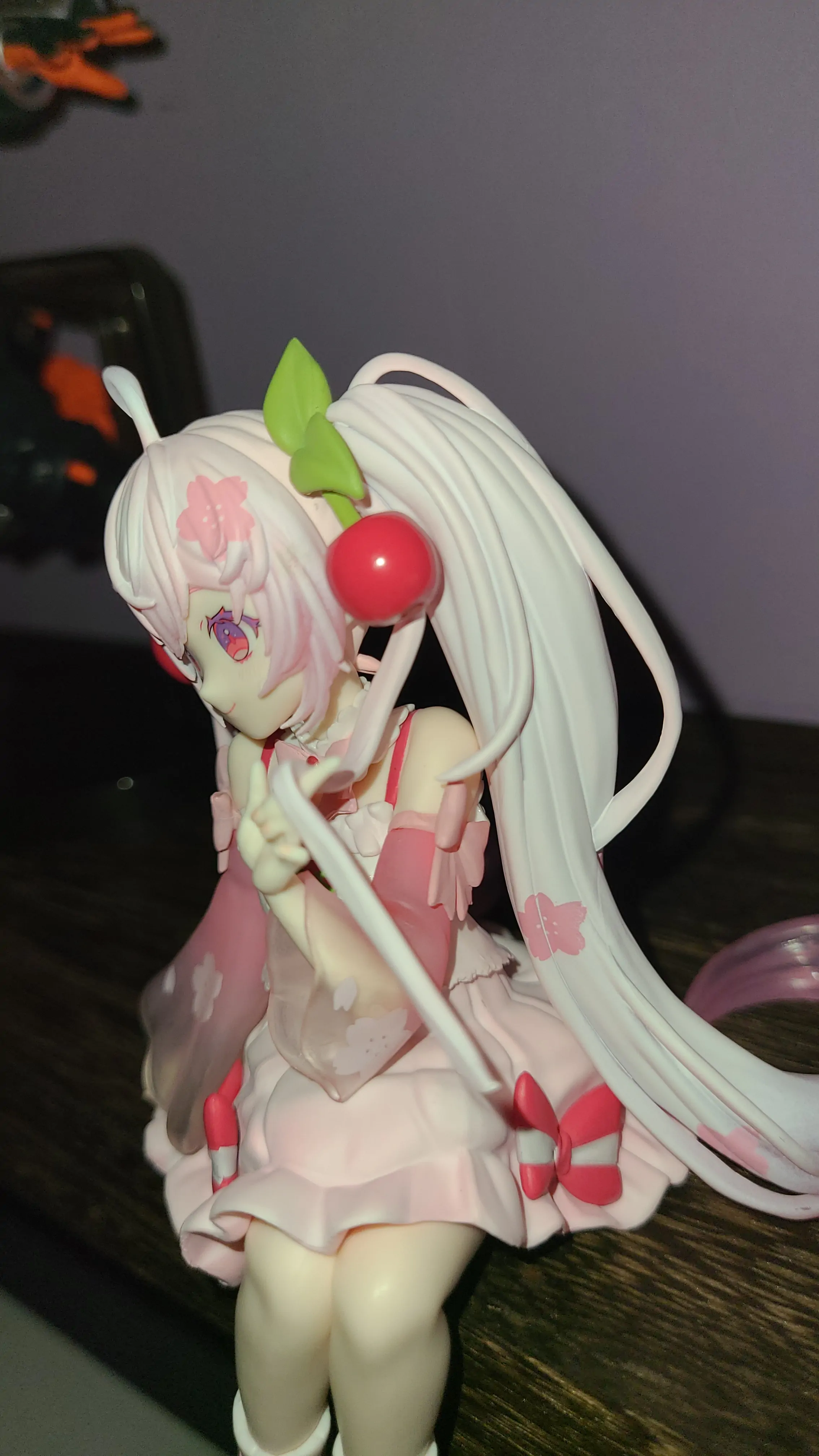 Hatsune Miku Noodle Stopper PVC Soška Sakura Miku 2025 14 cm fotografii produktu
