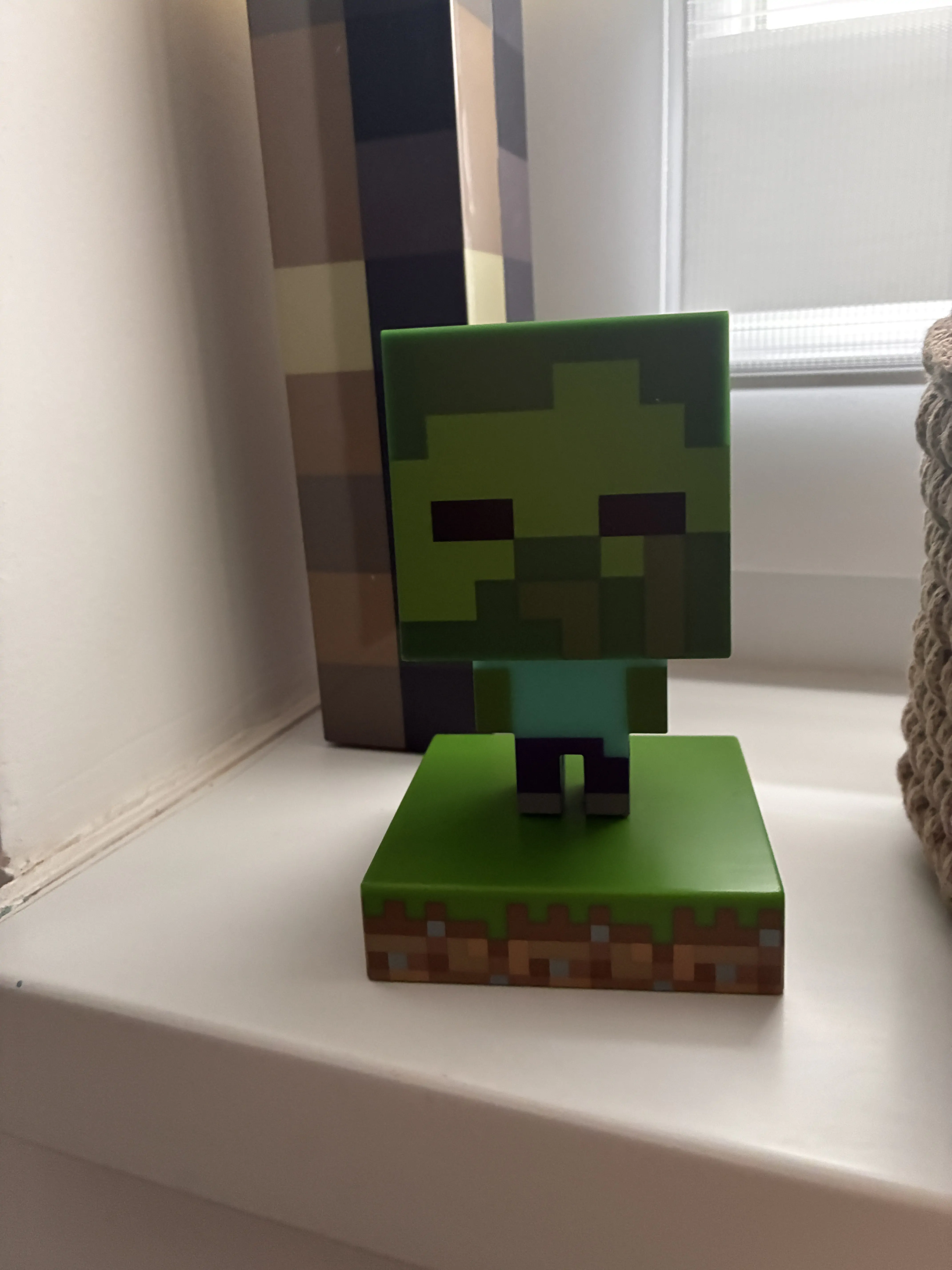 Minecraft 3D Ikonka Lampa Zombie fotografii produktu