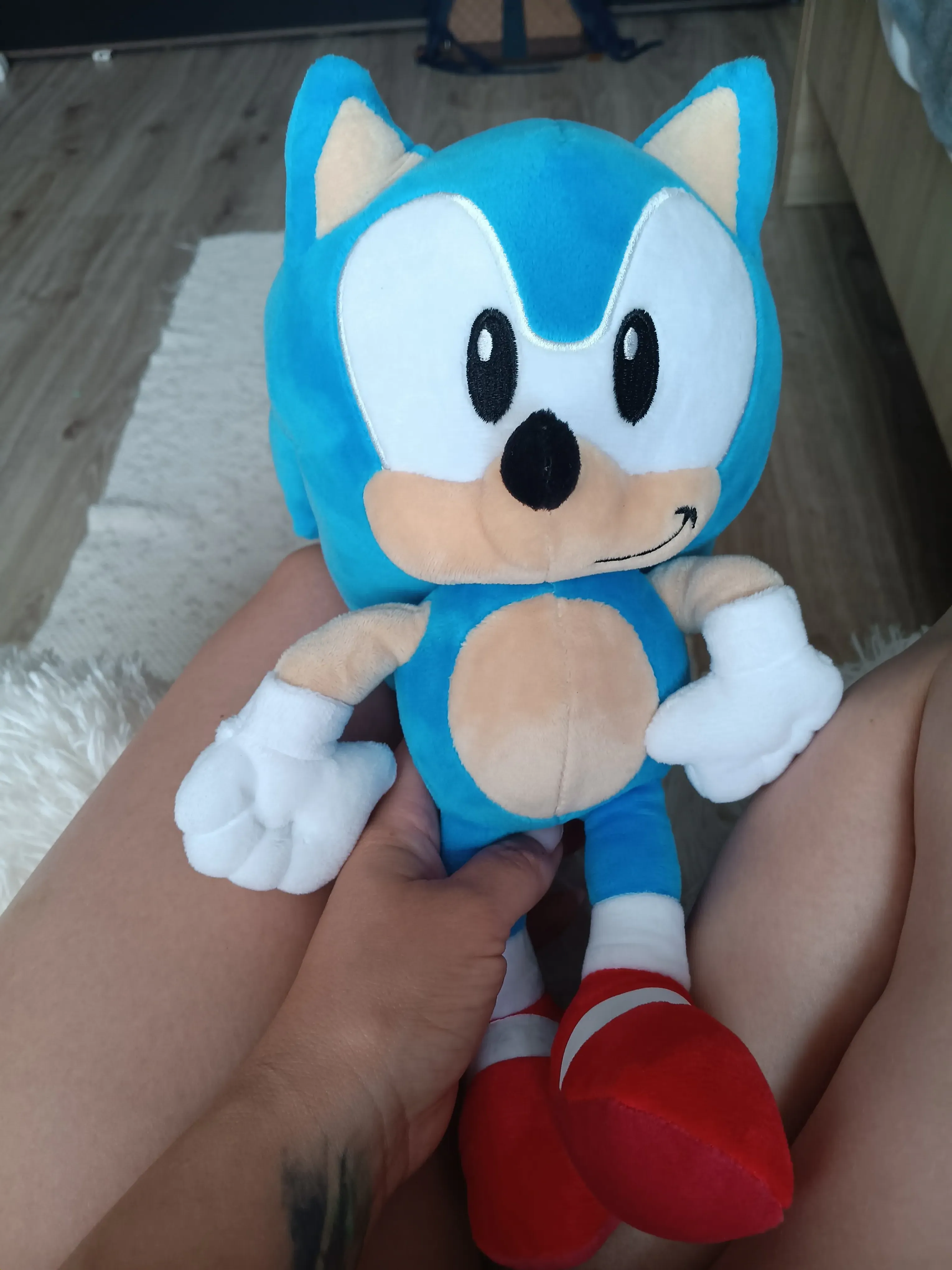 Sonic měkká plyšová hračka 30 cm fotografii produktu