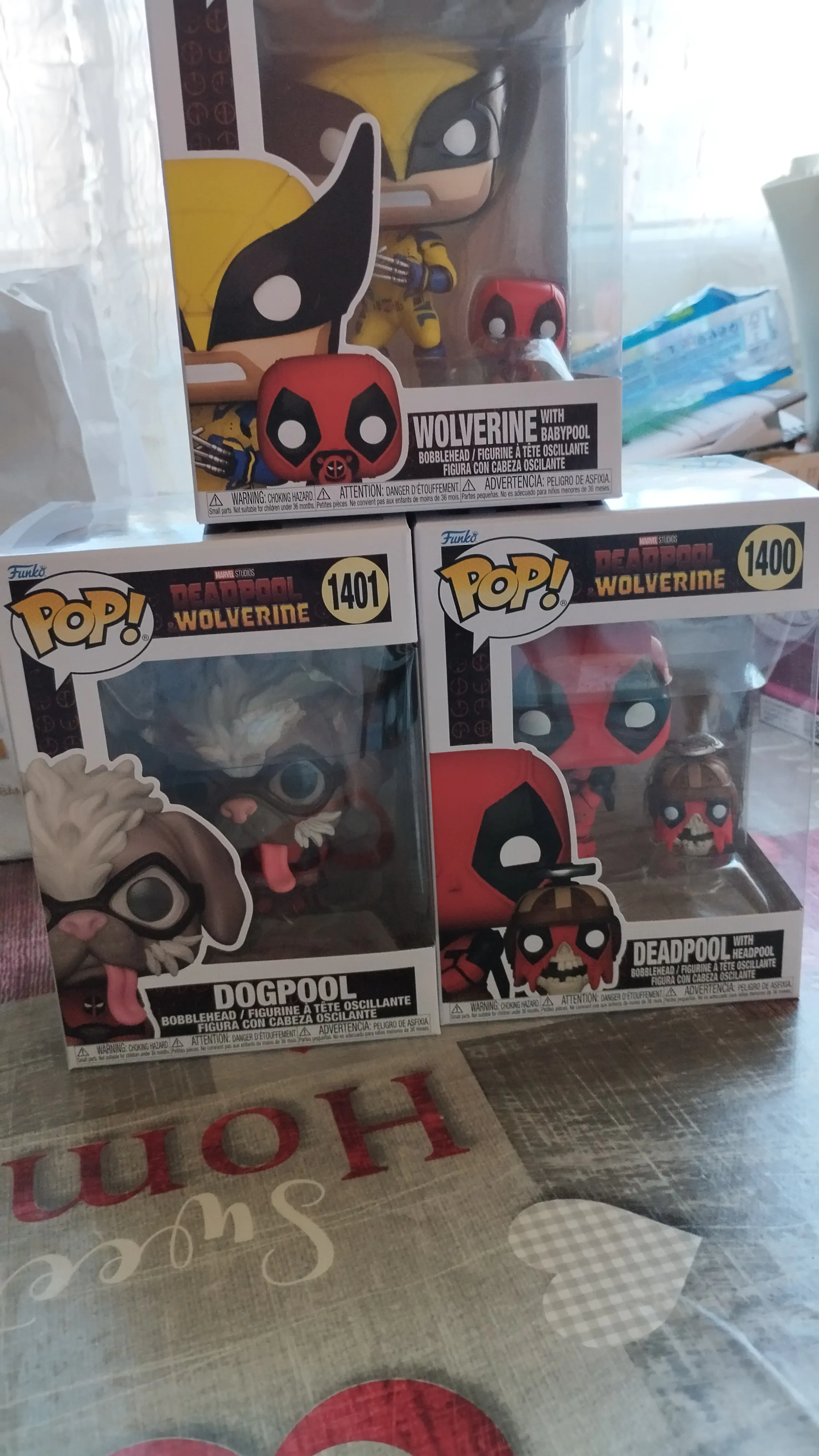 Funko POP figurka Marvel Deadpool & Wolverine - Wolverine s Babypool fotografii produktu