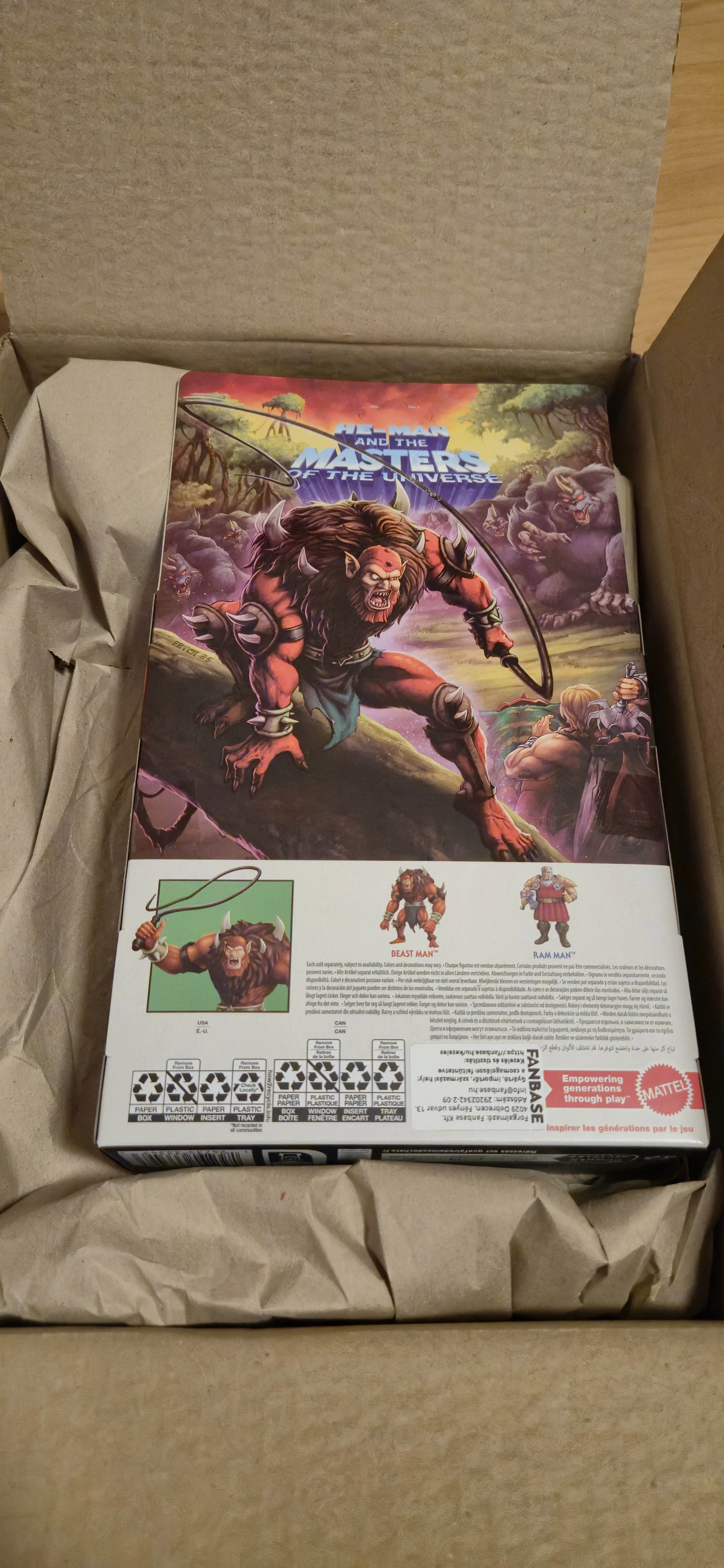 Masters of the Universe Origins Deluxe akční figurka Beast Man 14 cm fotografii produktu