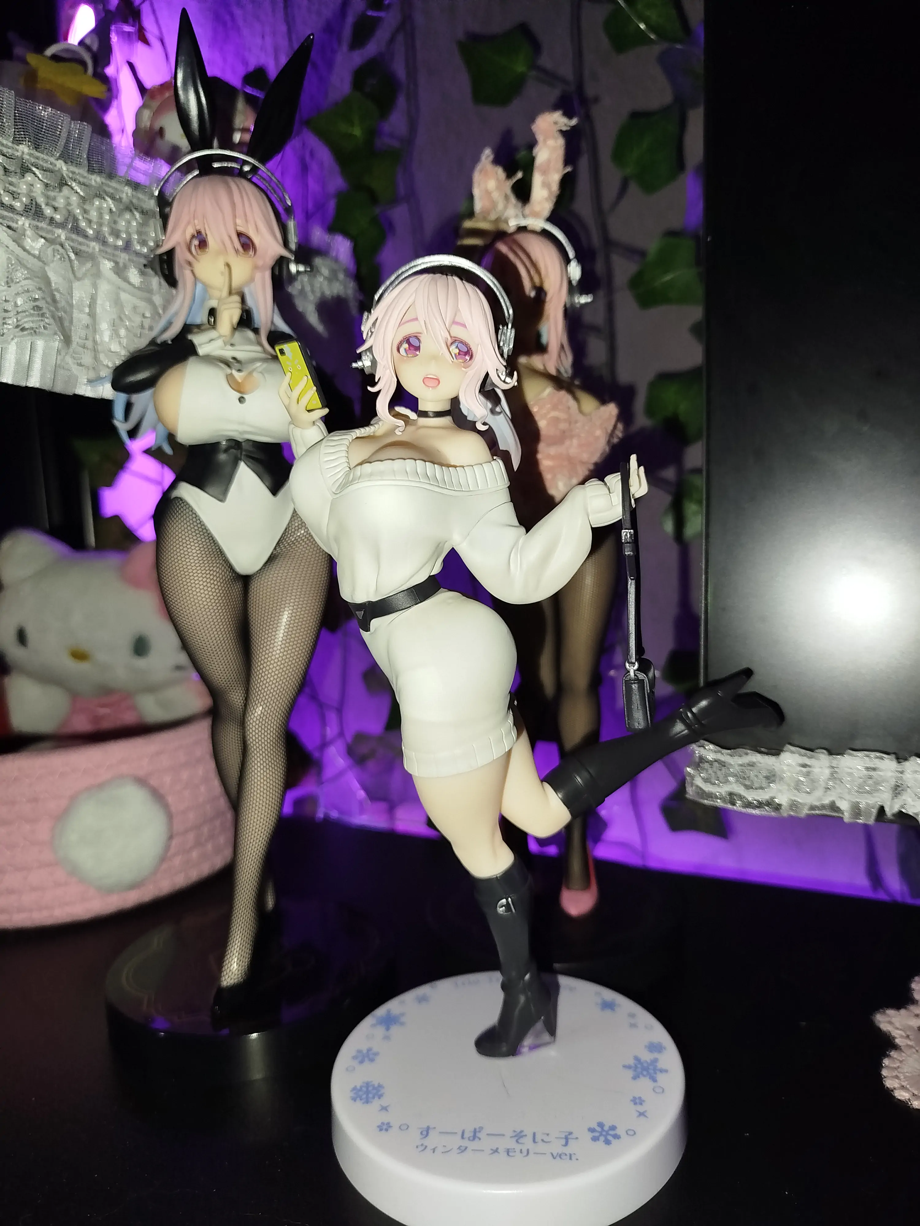 Super Sonico Trio-Try-iT PVC Soška Zimní Vzpomínka Verze 21 cm fotografii produktu