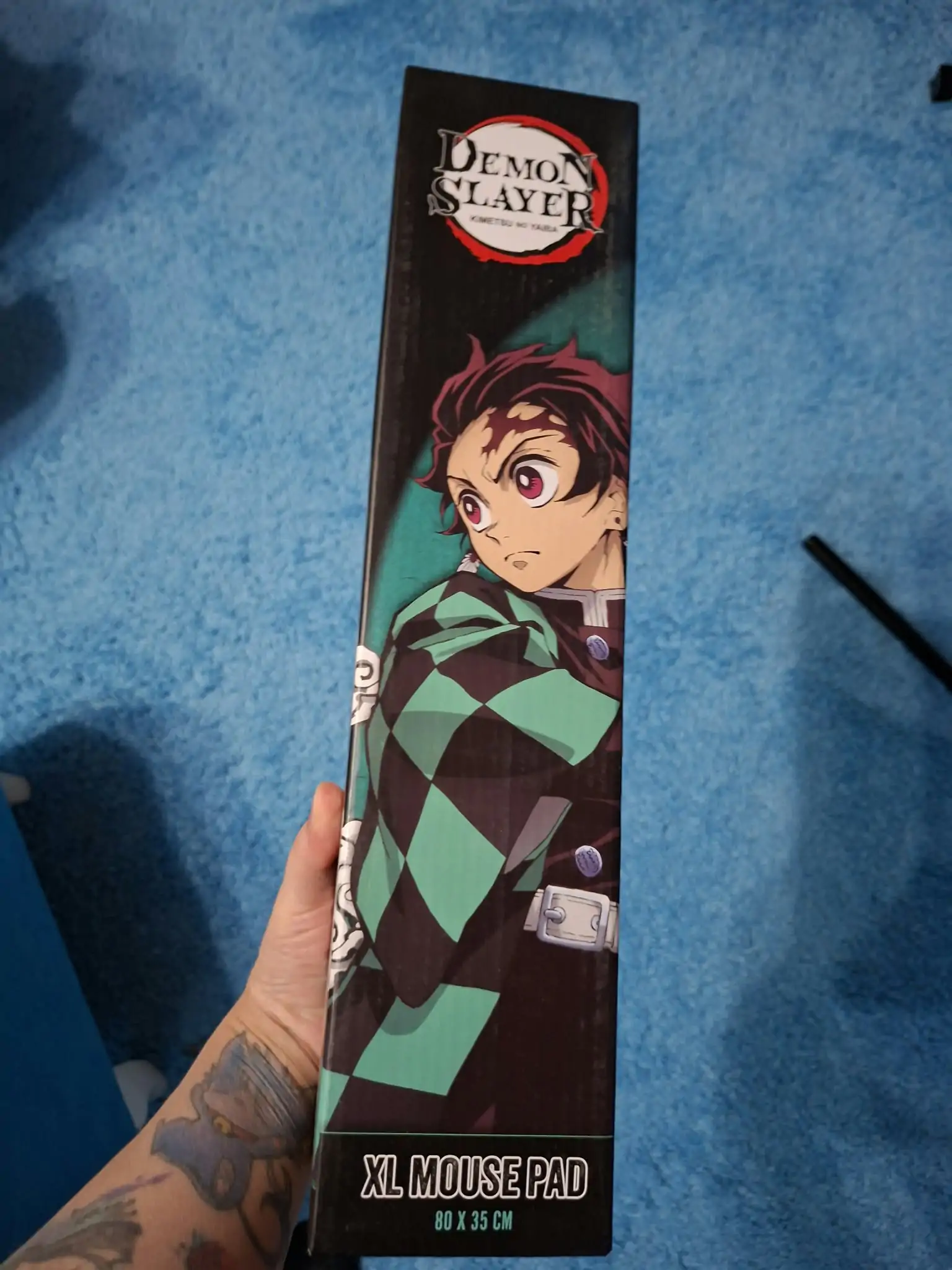 Demon Slayer Kimetsu no Yaiba herní podložka na stůl fotografii produktu