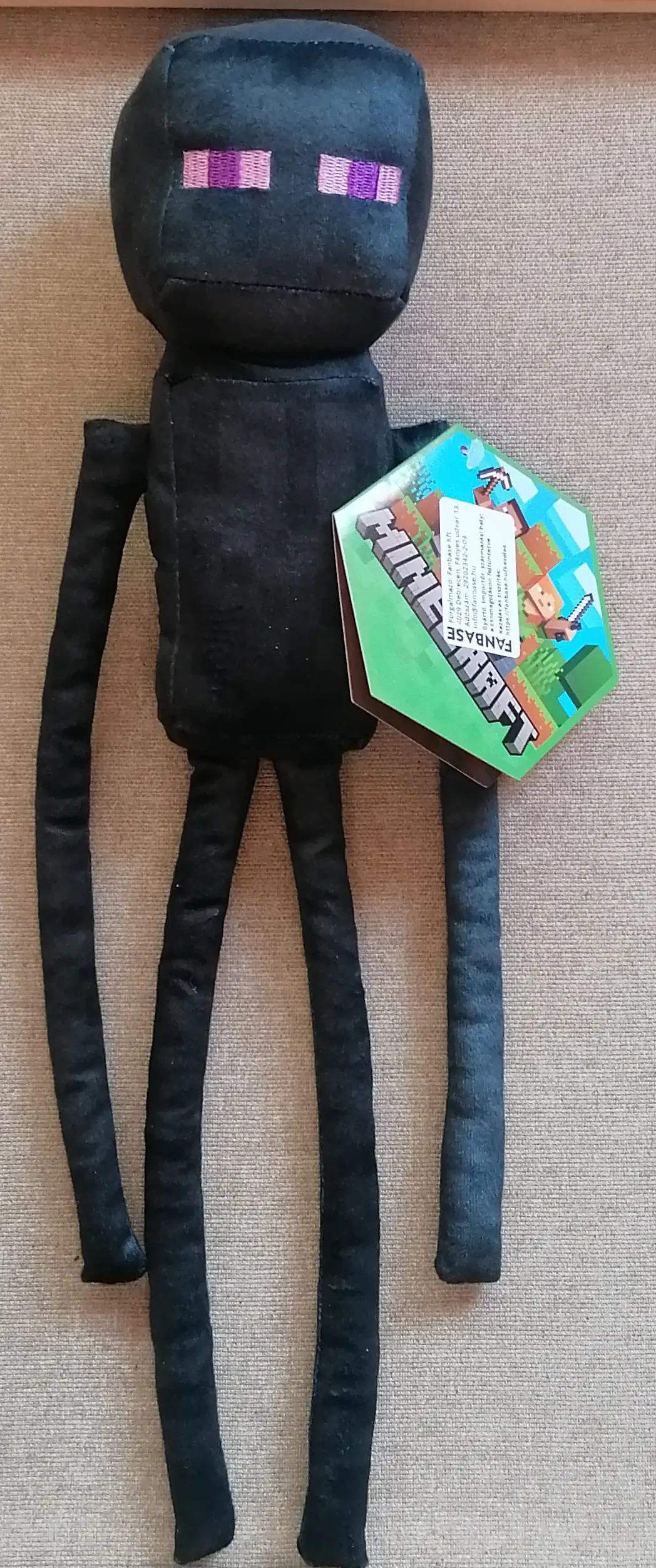 Minecraft Enderman plyšová hračka 37cm fotografii produktu