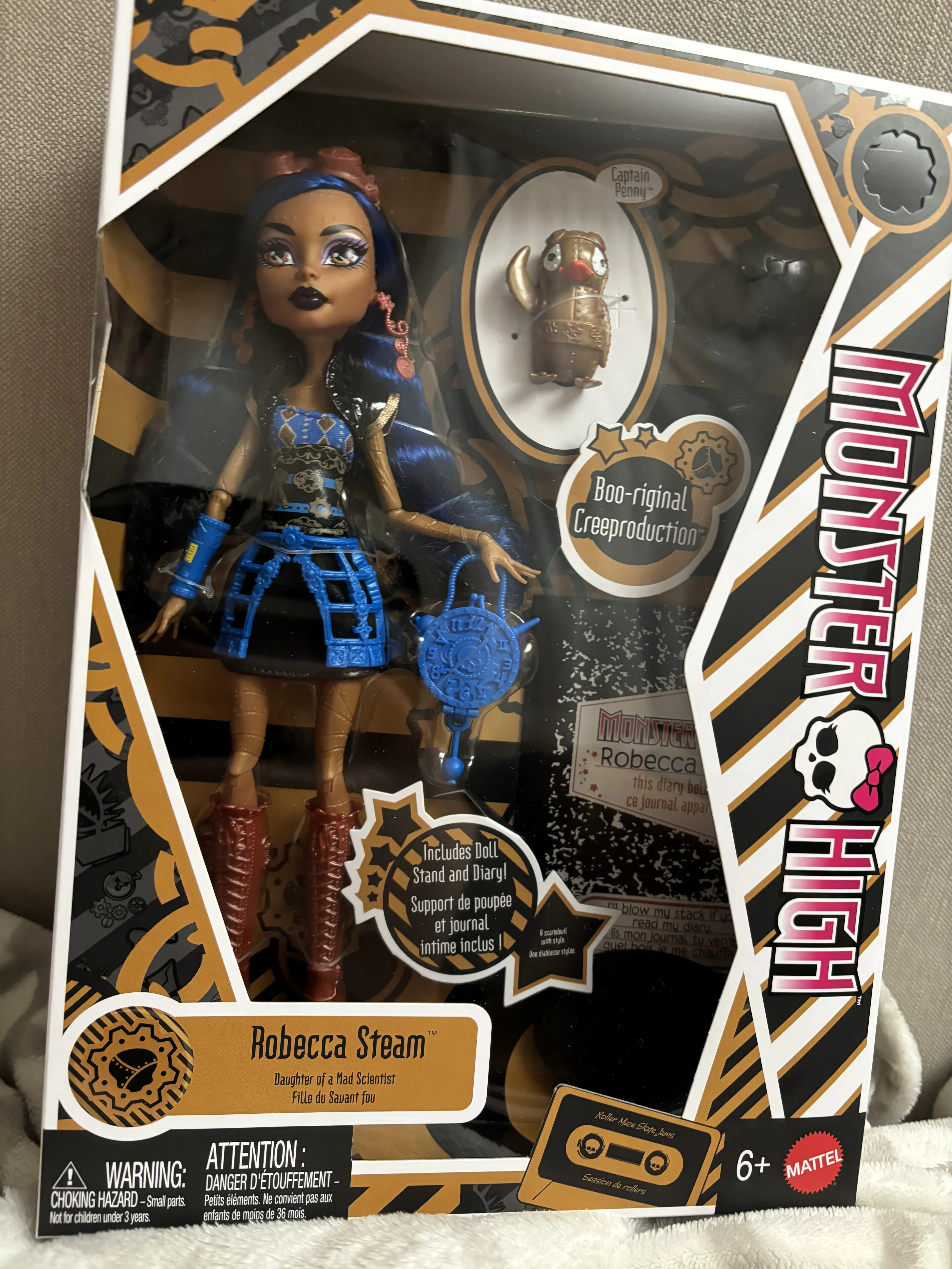 Sběratelská panenka Monster High Robecca Steam fotografii produktu