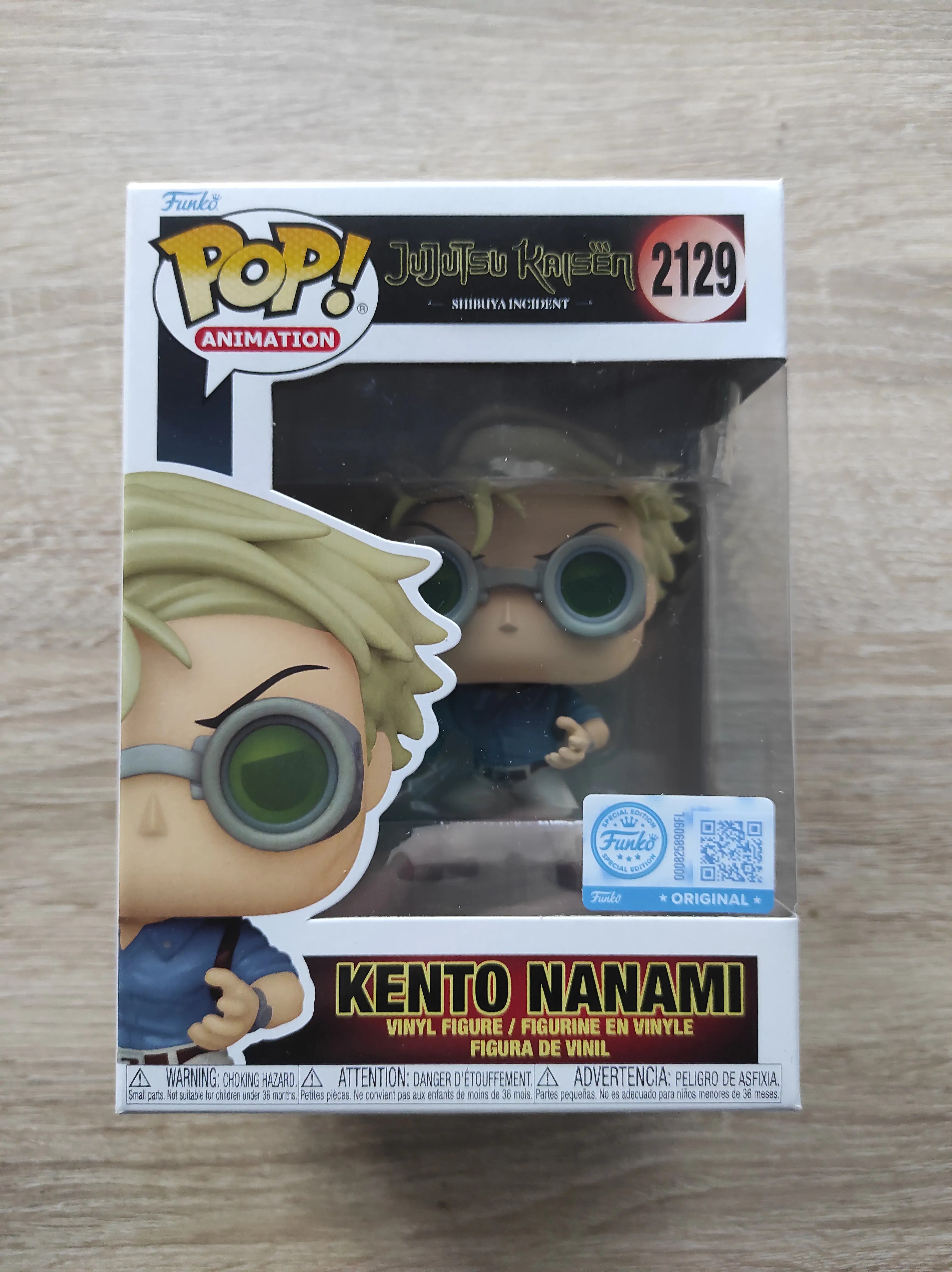 Funko POP figurka Jujutsu Kaisen Kento Nanami Exclusive fotografii produktu