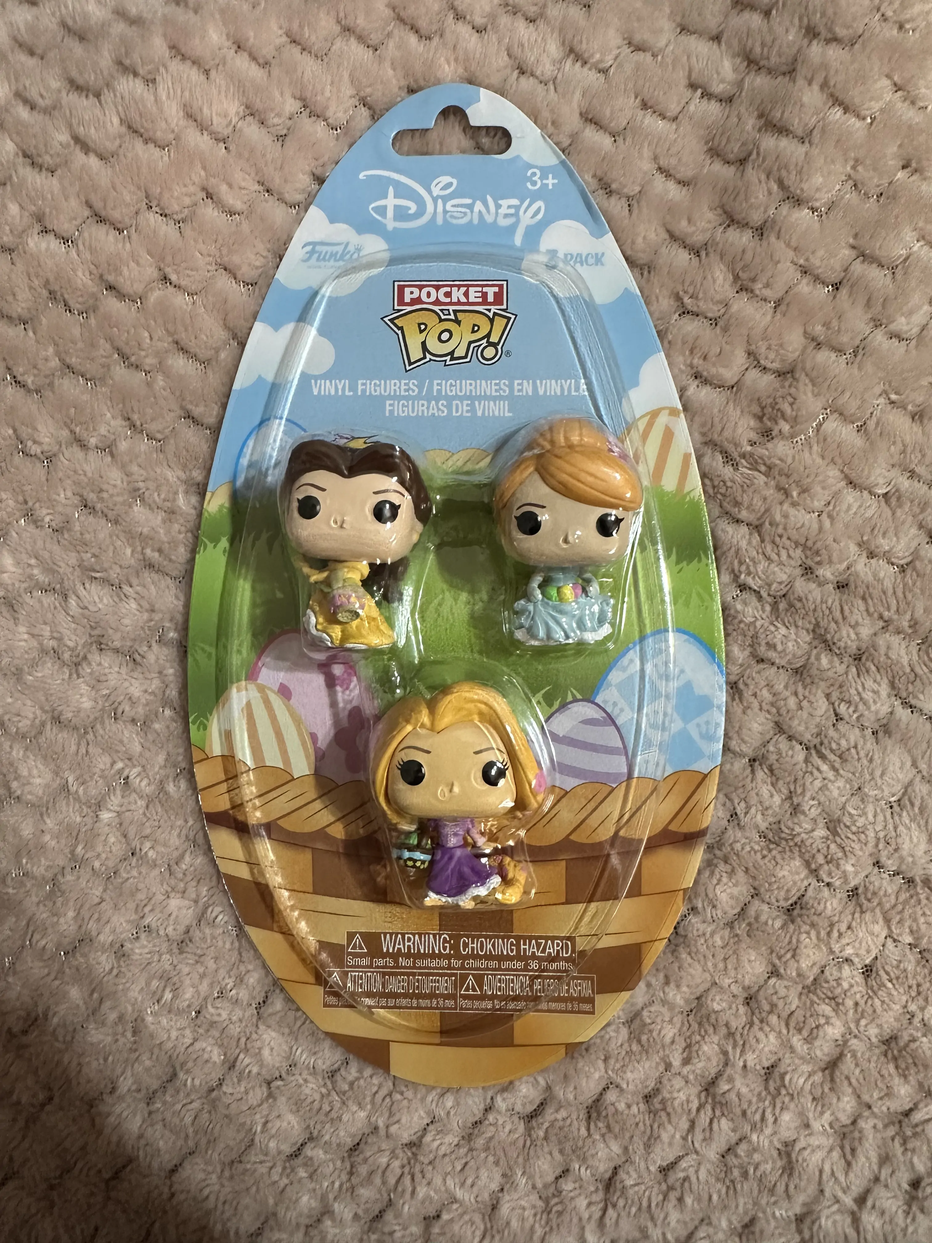 Disney Pocket Funko POP! Vinylová figurka 3-Pack Vejce Princezna 4 cm fotografii produktu