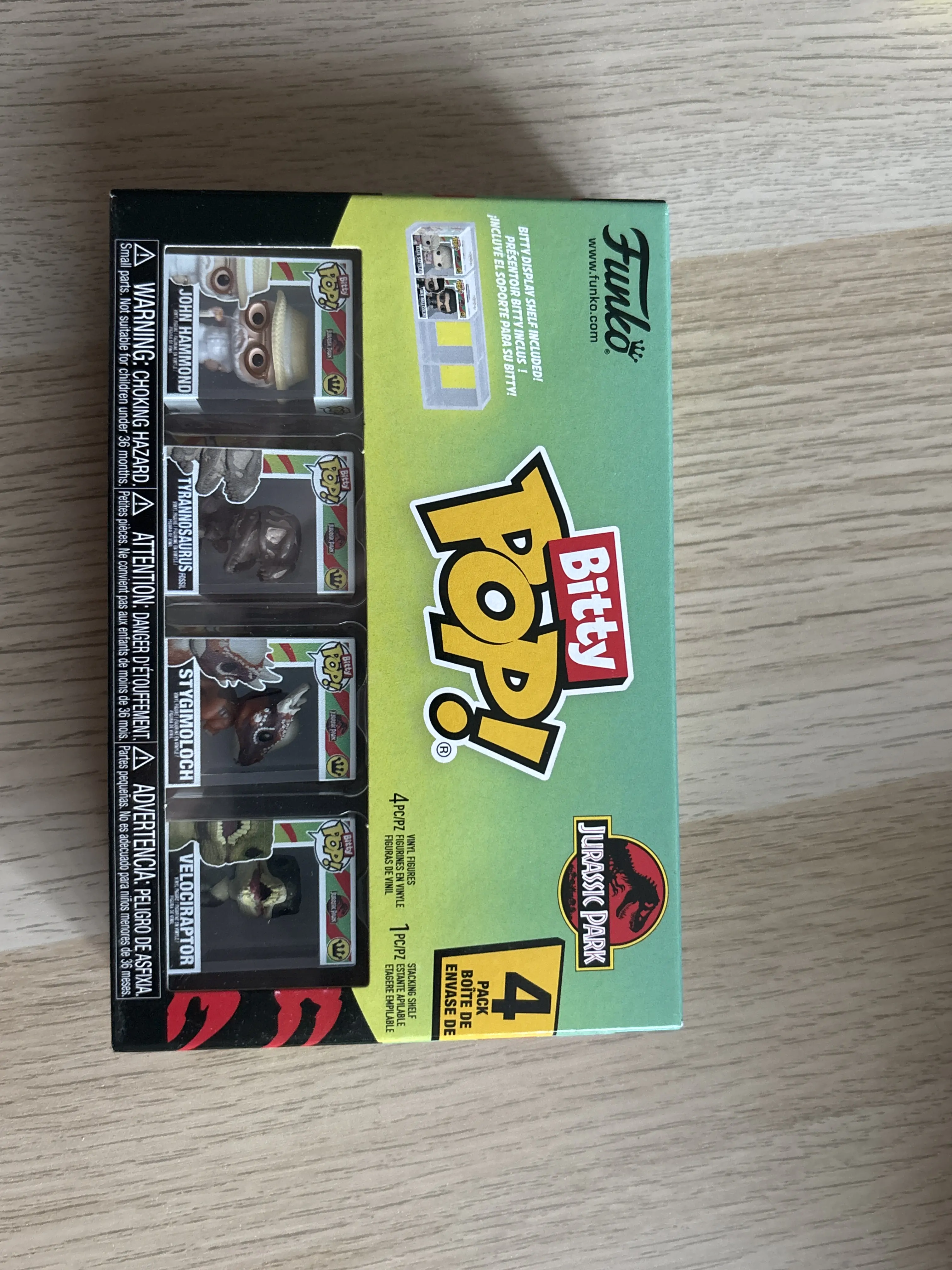 BlistFunko Bitty POP! figurka Jurassic Park Raptor fotografii produktu