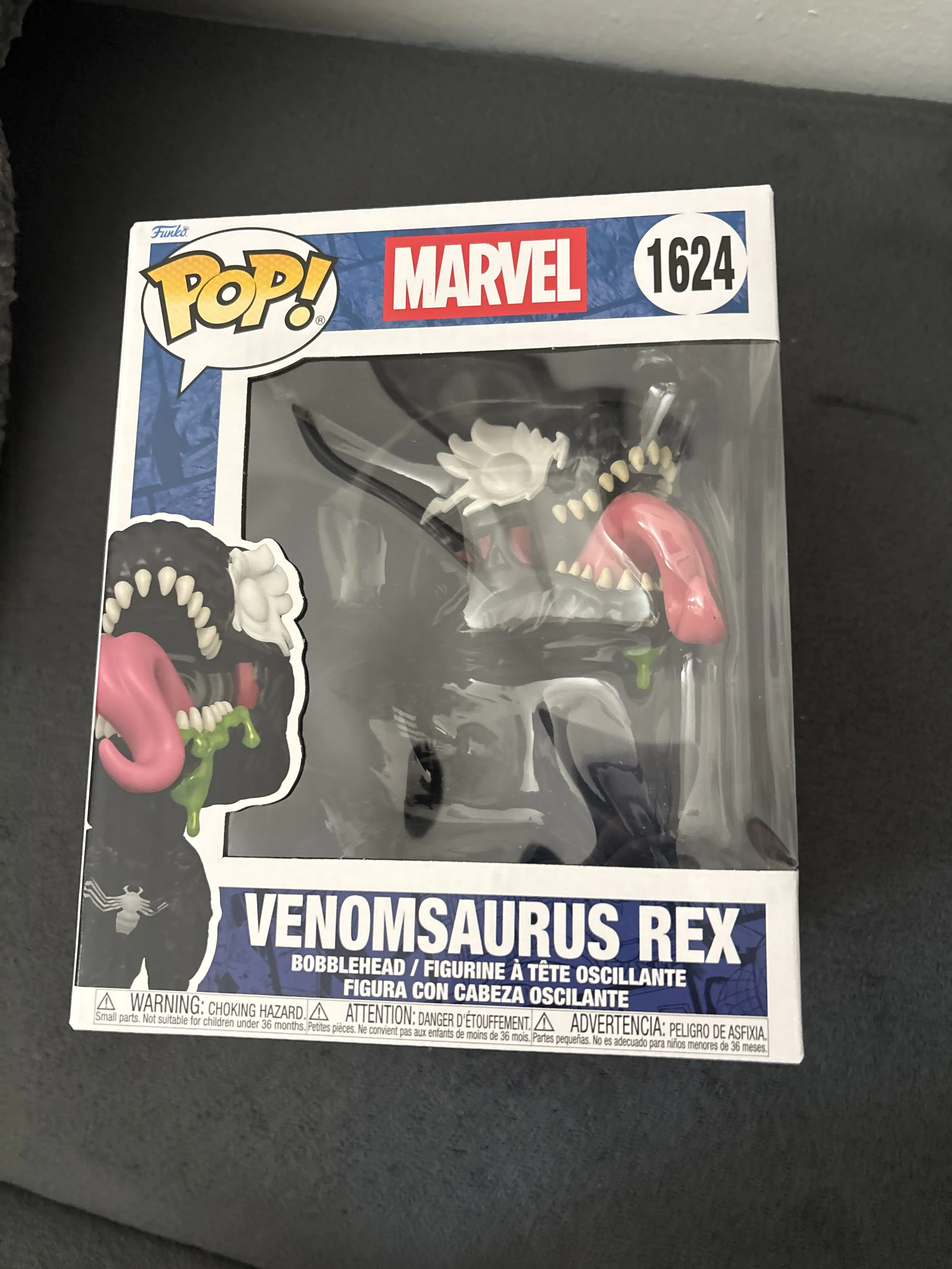 Funko POP figurka Super Marvel Venomsaurus Rex fotografii produktu