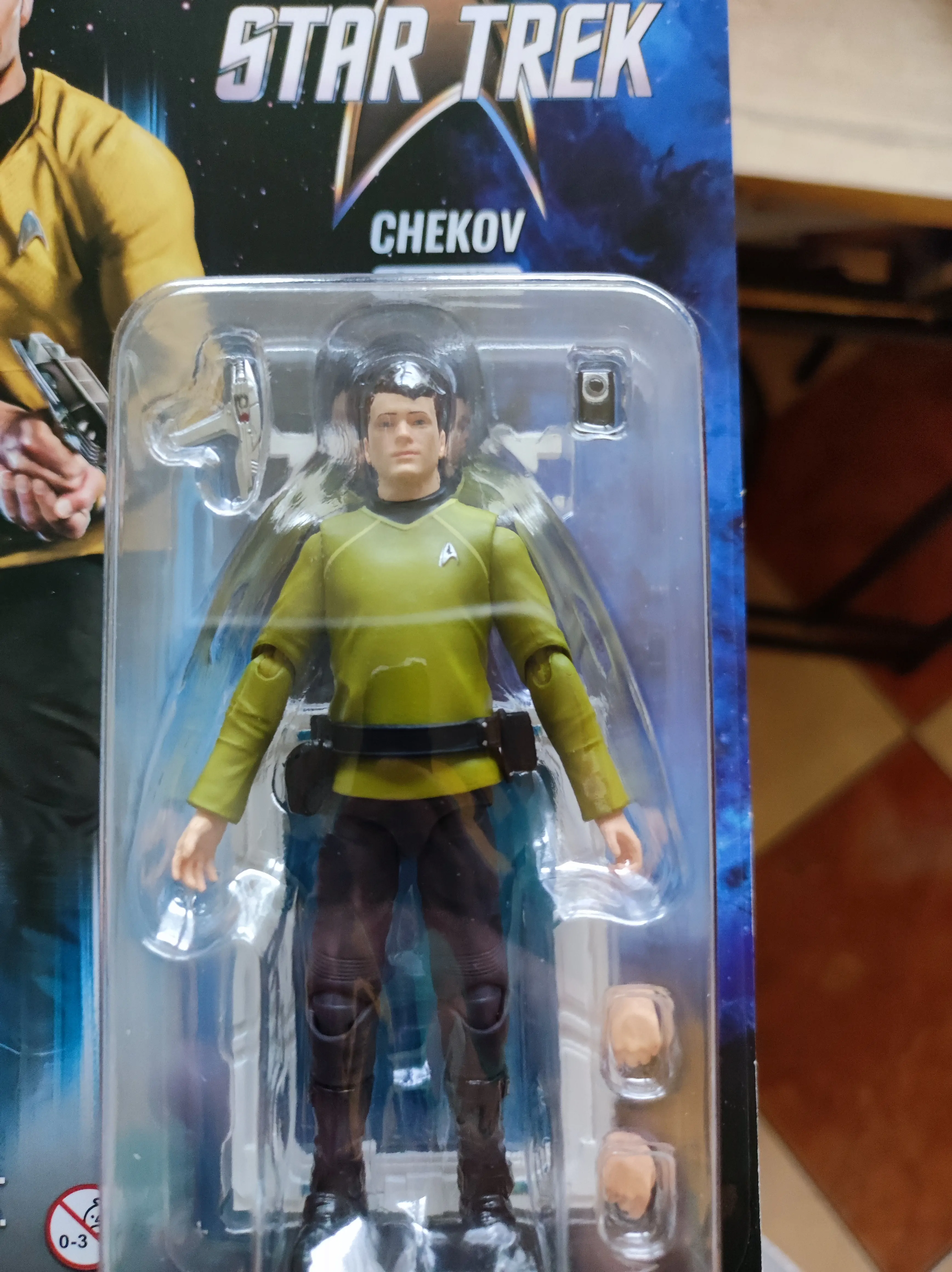 Star Trek Exquisite Mini akční figurka 1/18 Star Trek 2009 Chekov 10 cm fotografii produktu