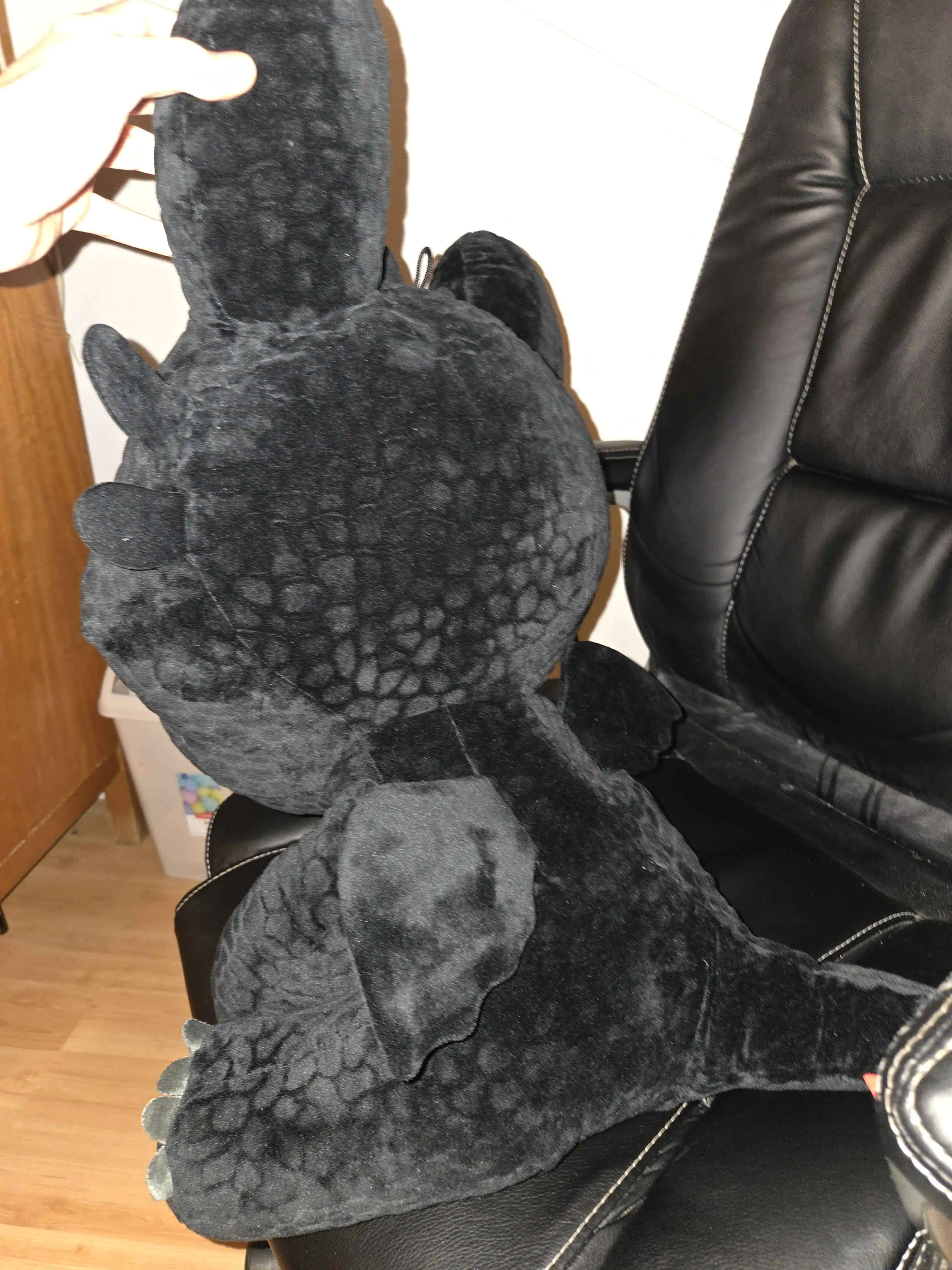 Jak vycvičit draka Plyšová figurka Toothless Open Eyes verze 60 cm fotografii produktu