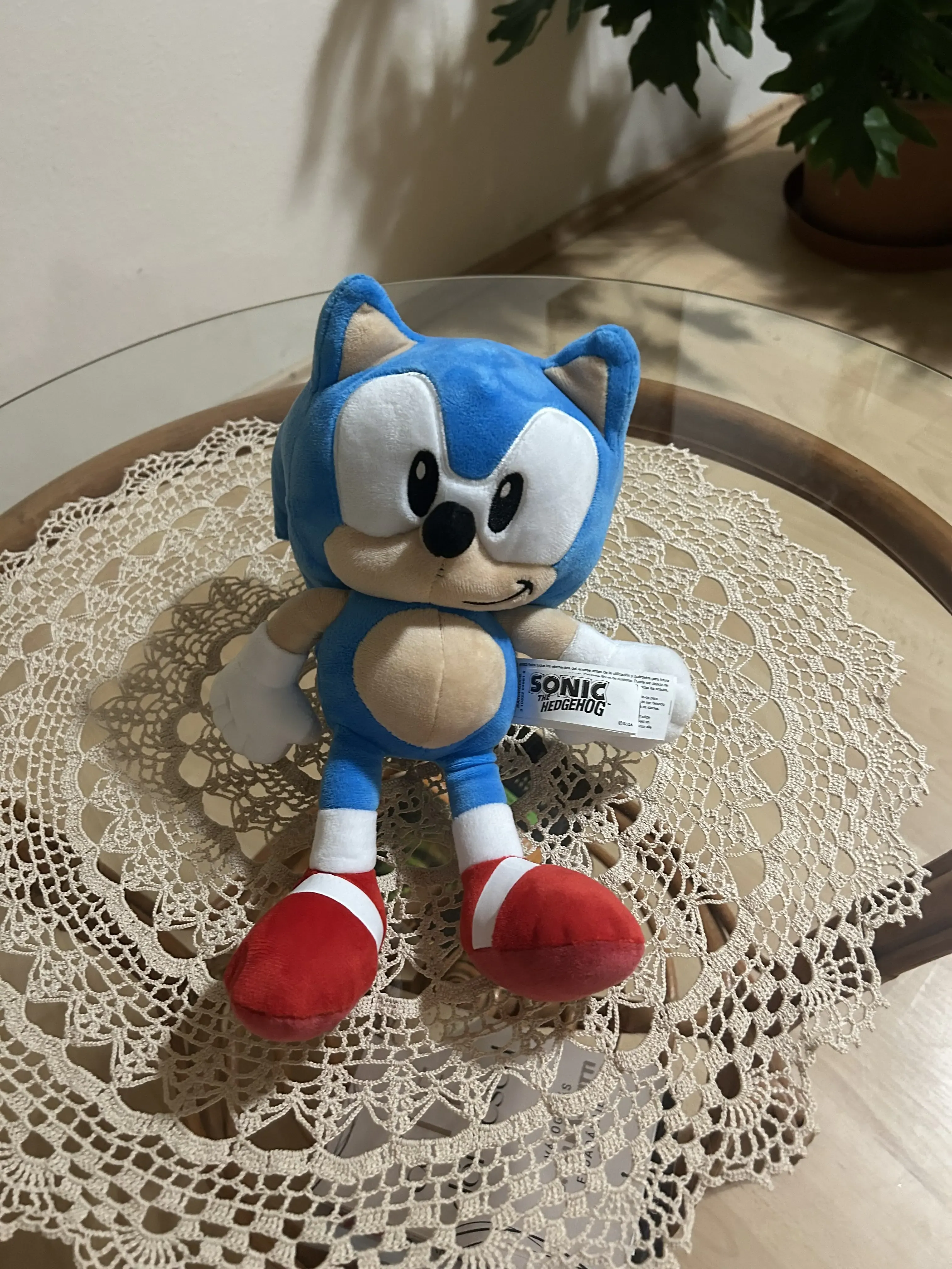 Sonic měkká plyšová hračka 30 cm fotografii produktu