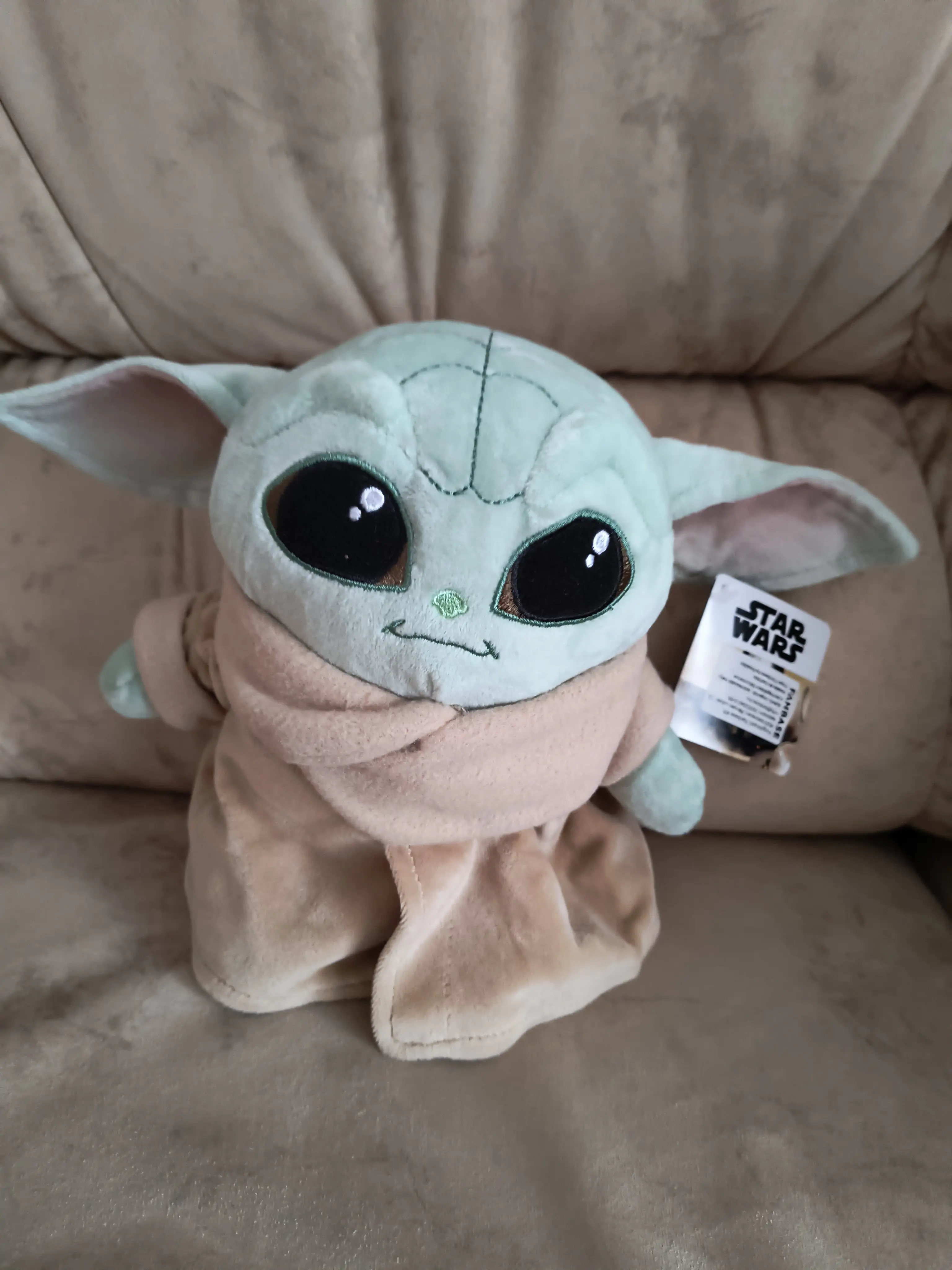 Star Wars Mandalorian Dítě Yoda měkká plyšová hračka 25 cm fotografii produktu