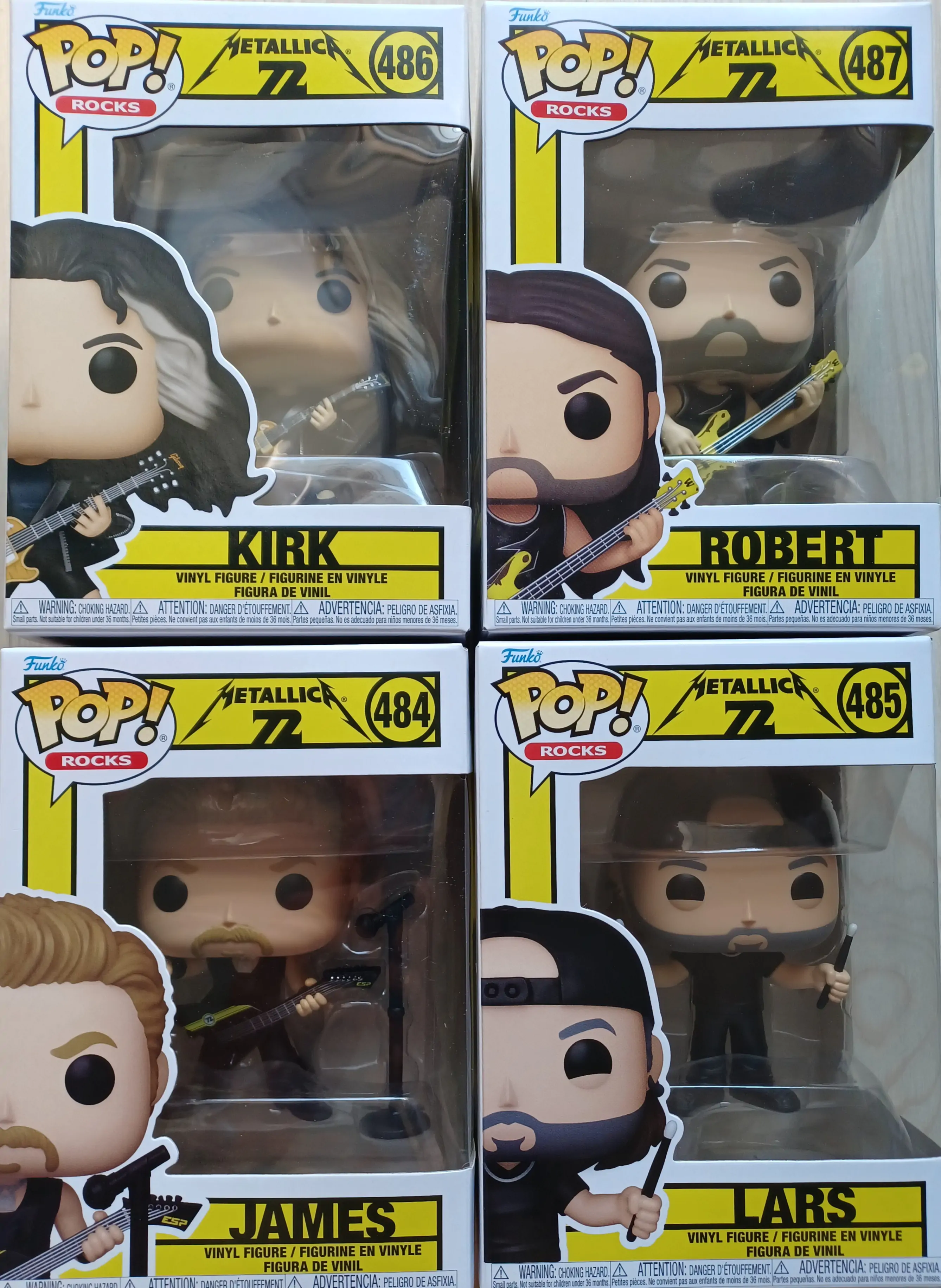 Funko POP figurka Metallica 72 James fotografii produktu