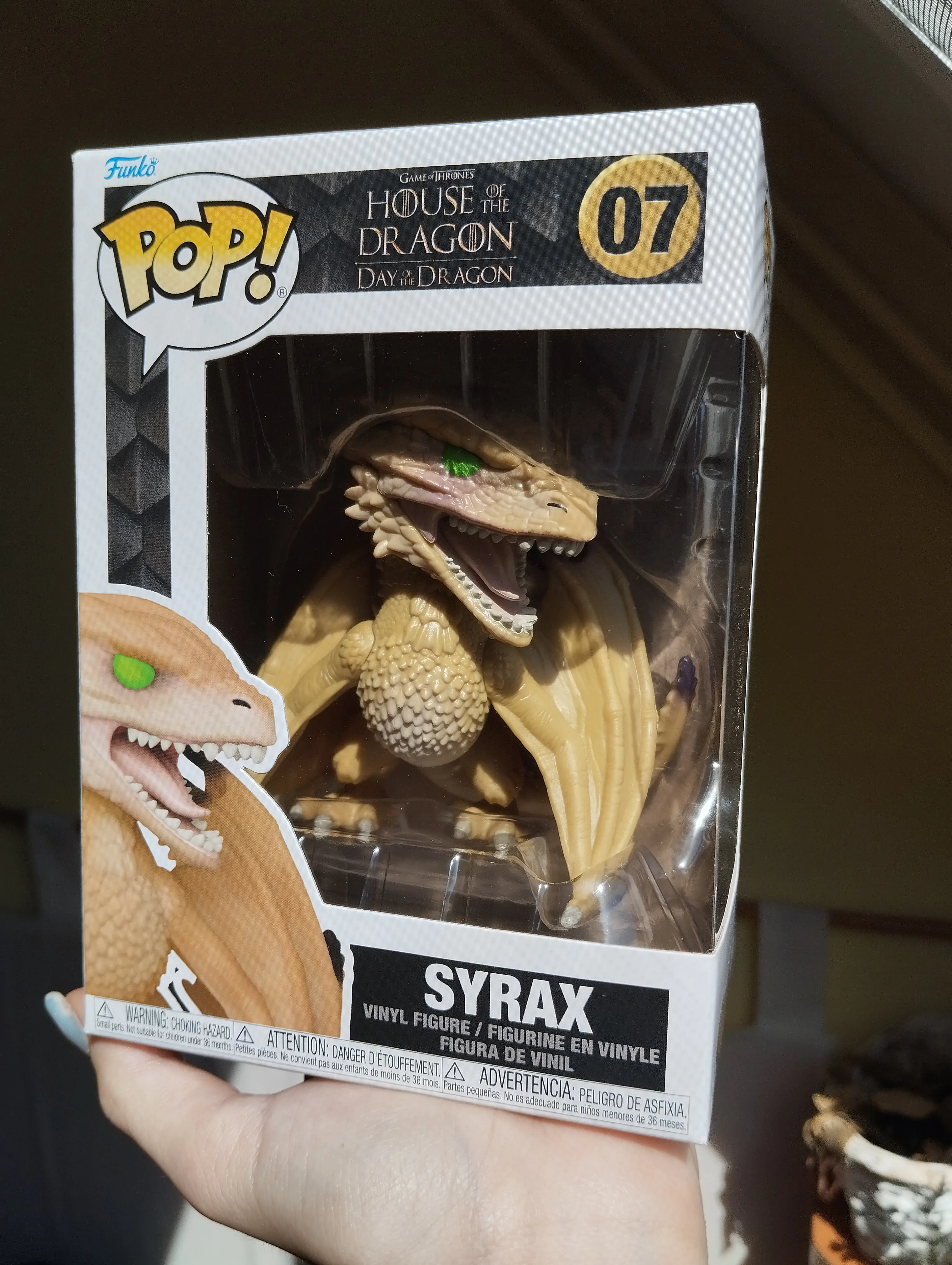 House of the Dragon POP! TV vinylová figurka Syrax 9 cm fotografii produktu