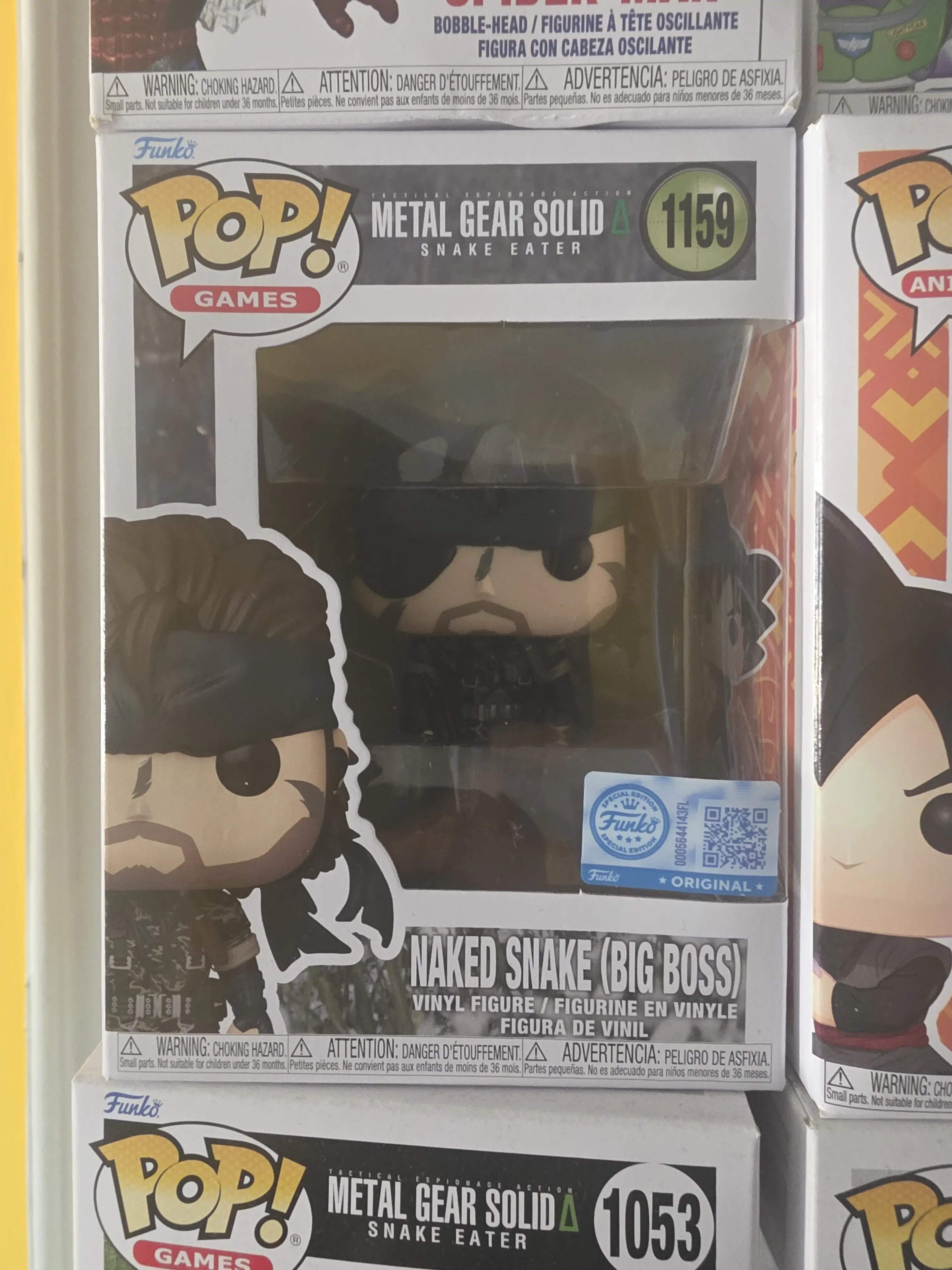 Metal Gear Funko POP! Games Vinyl Figurka Metal Gear Solid 3- Big Boss 9 cm fotografii produktu