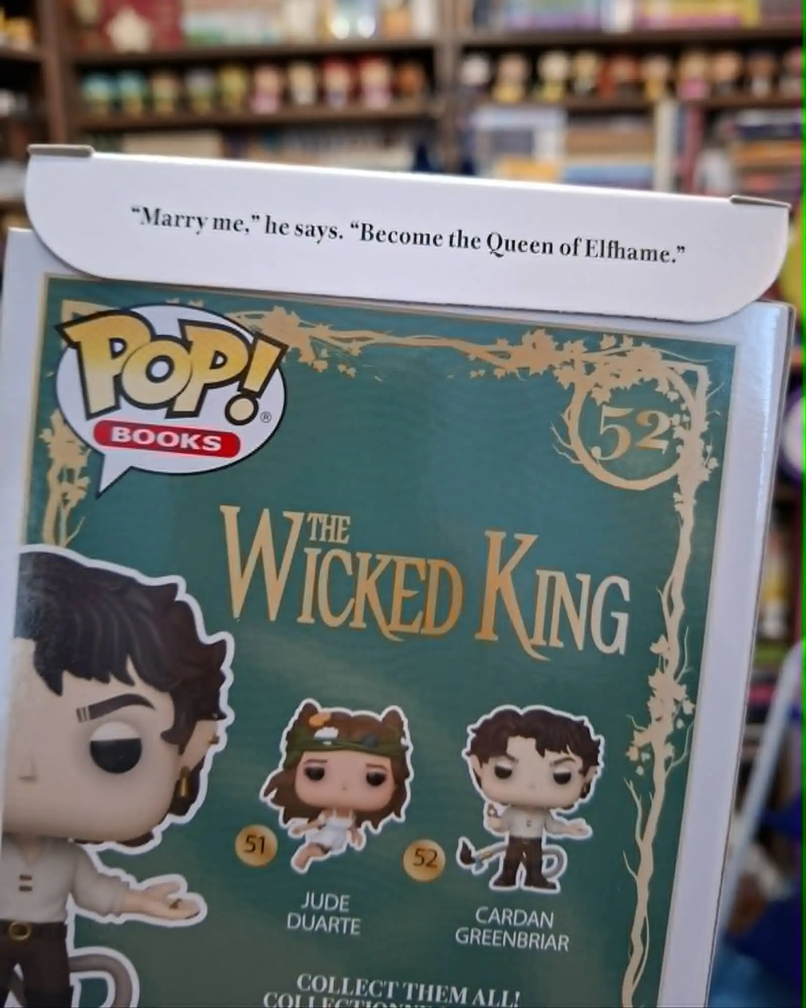 Funko POP figurka The Folk of the Air The Wicked King Cardan Greenbriar fotografii produktu