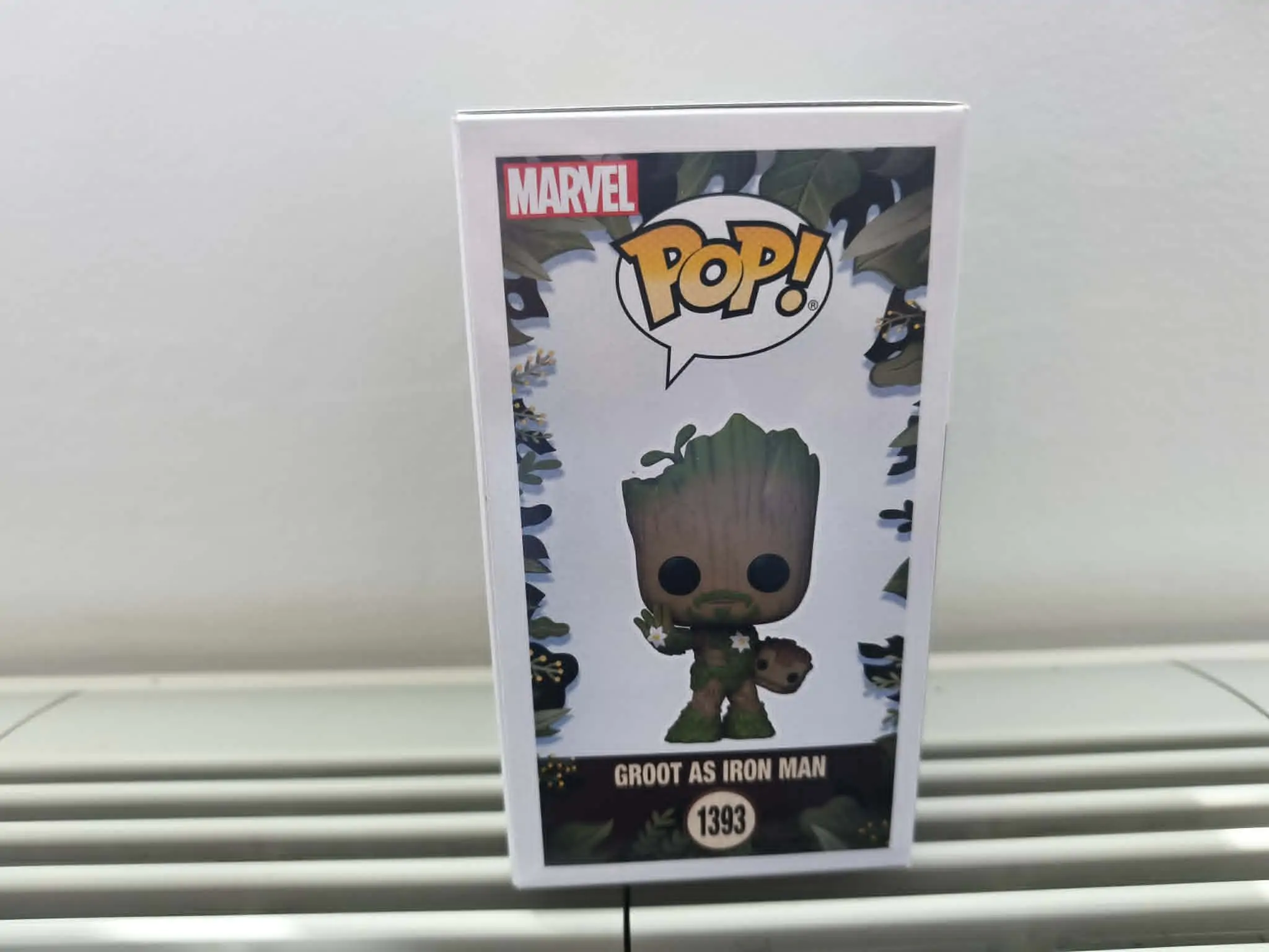 Funko POP figurka Marvel We Are Groot - Groot jako Iron Man fotografii produktu