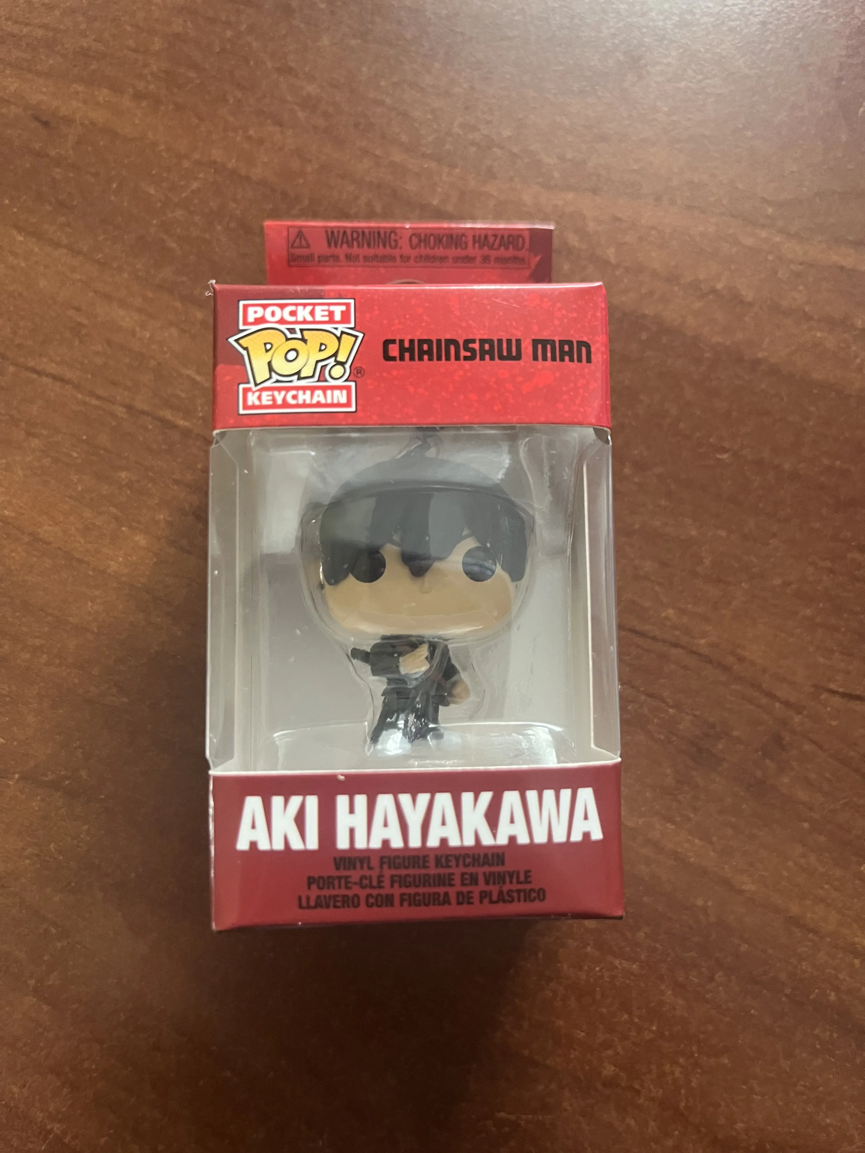 Kapesní Funko POP Klíčenka Chainsaw Man Aki Hayakawa fotografii produktu