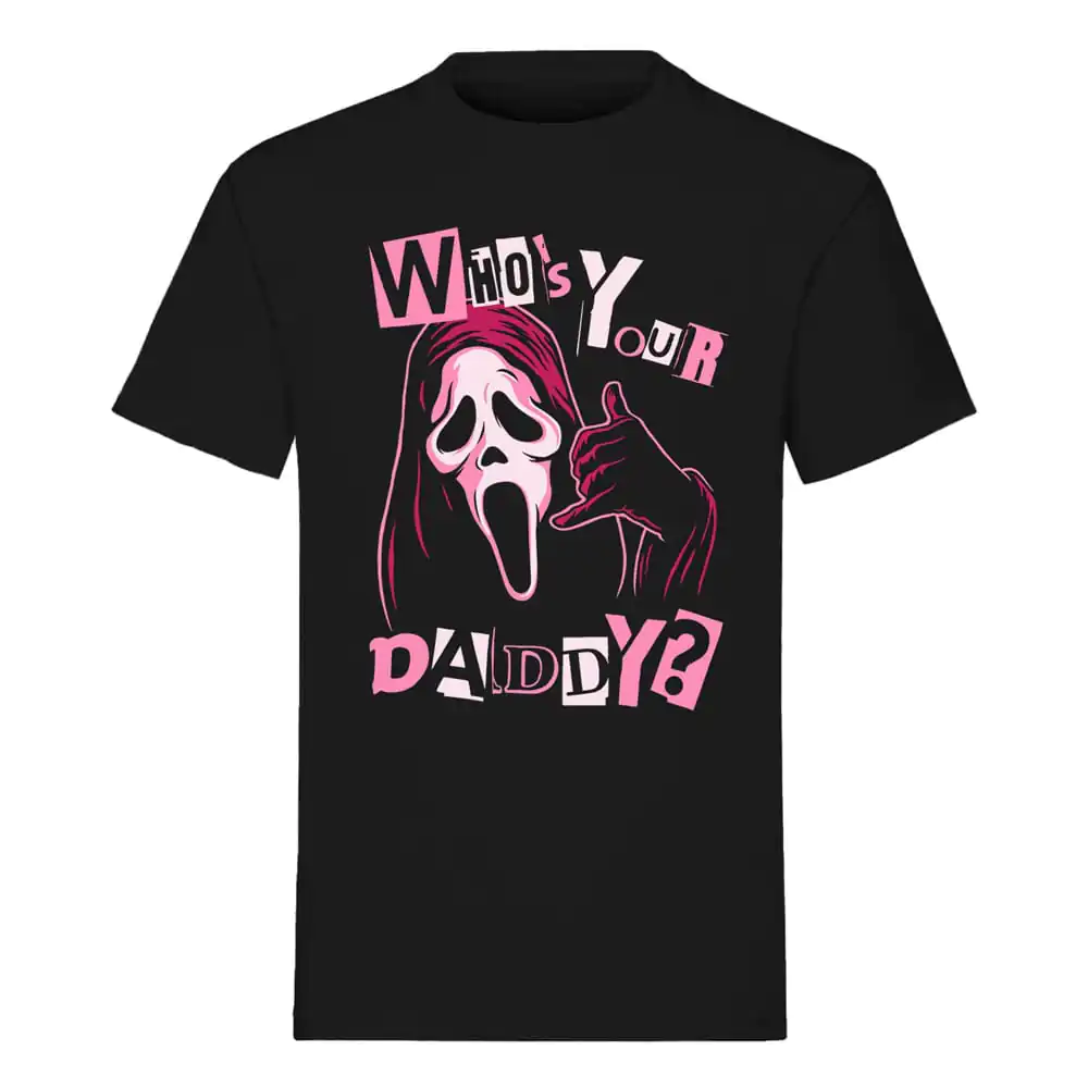 Scream Tričko Ghost Face Who's Your Daddy fotografii produktu
